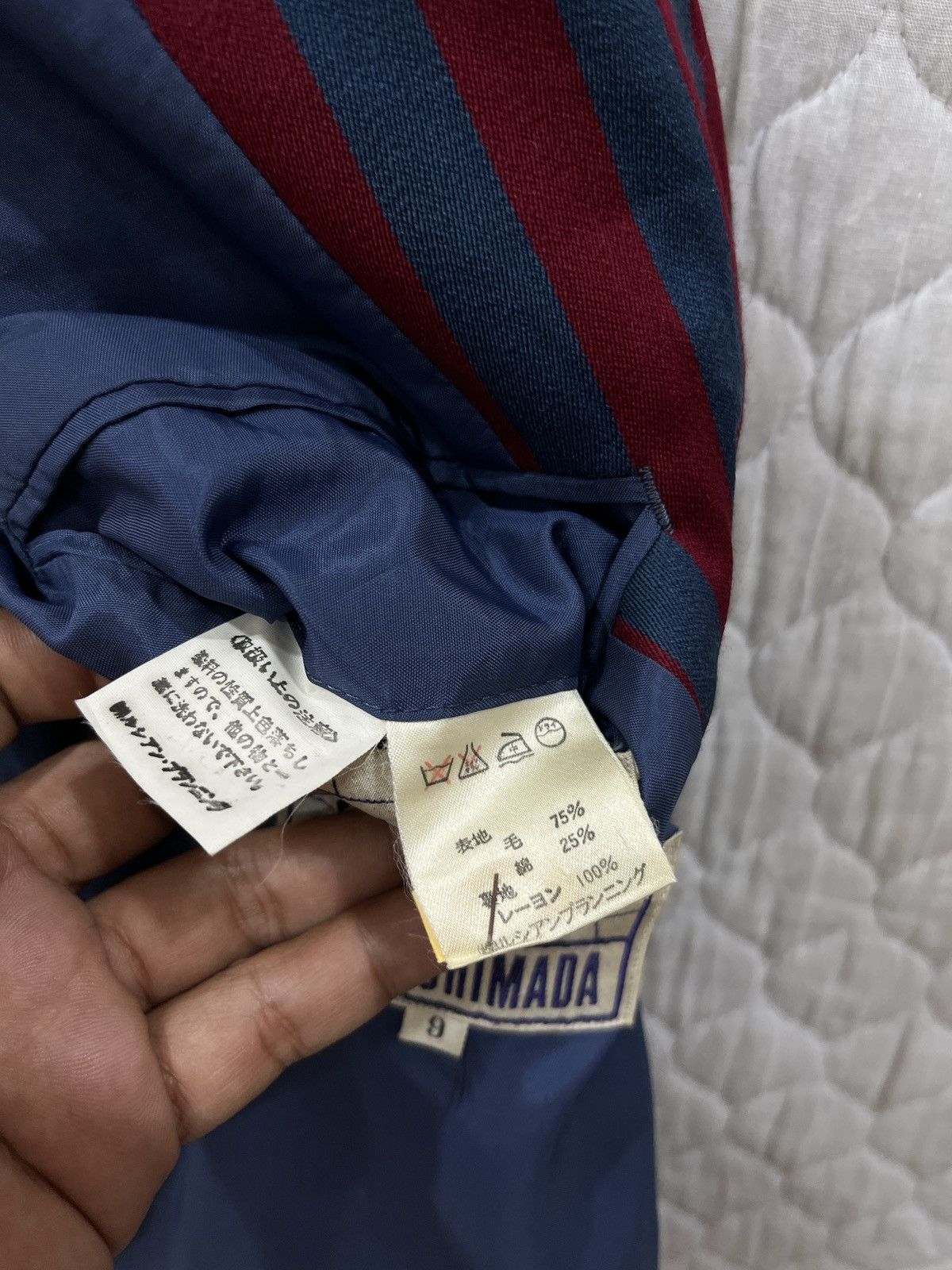 Junko Shimada (Eee). JUNKO SHIMADA JAPANESE HYPE BLAZER Size 44R - 9 Thumbnail