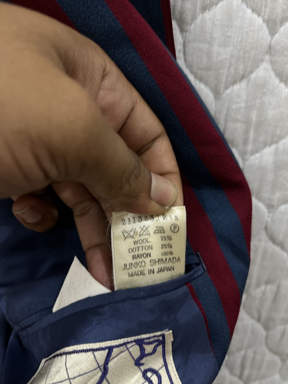 Junko Shimada (Eee). JUNKO SHIMADA JAPANESE HYPE BLAZER Size 44R - 10 Thumbnail