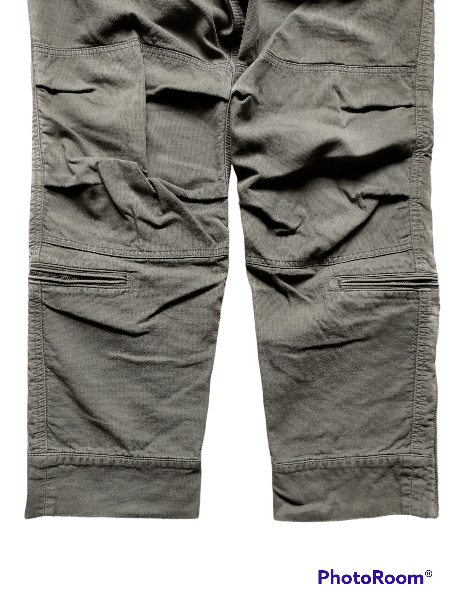 RIPVANWINKLE Military style Multi zipped pockets loose heavy 2 Size US 31 - 11 Thumbnail
