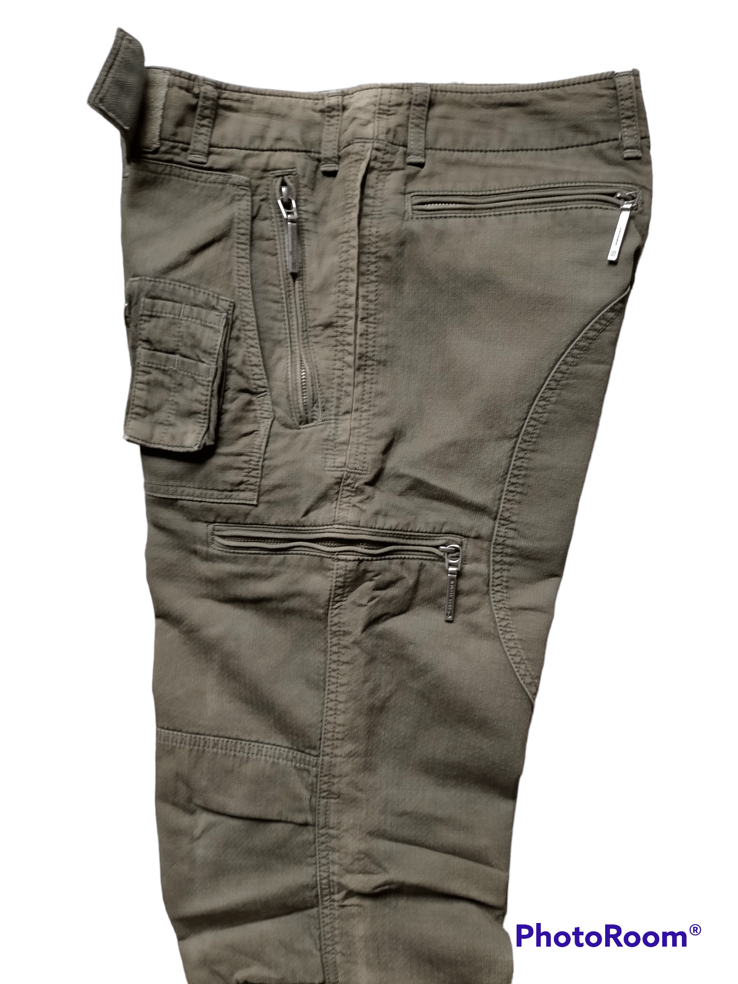 RIPVANWINKLE Military style Multi zipped pockets loose heavy 2 Size US 31 - 8 Thumbnail