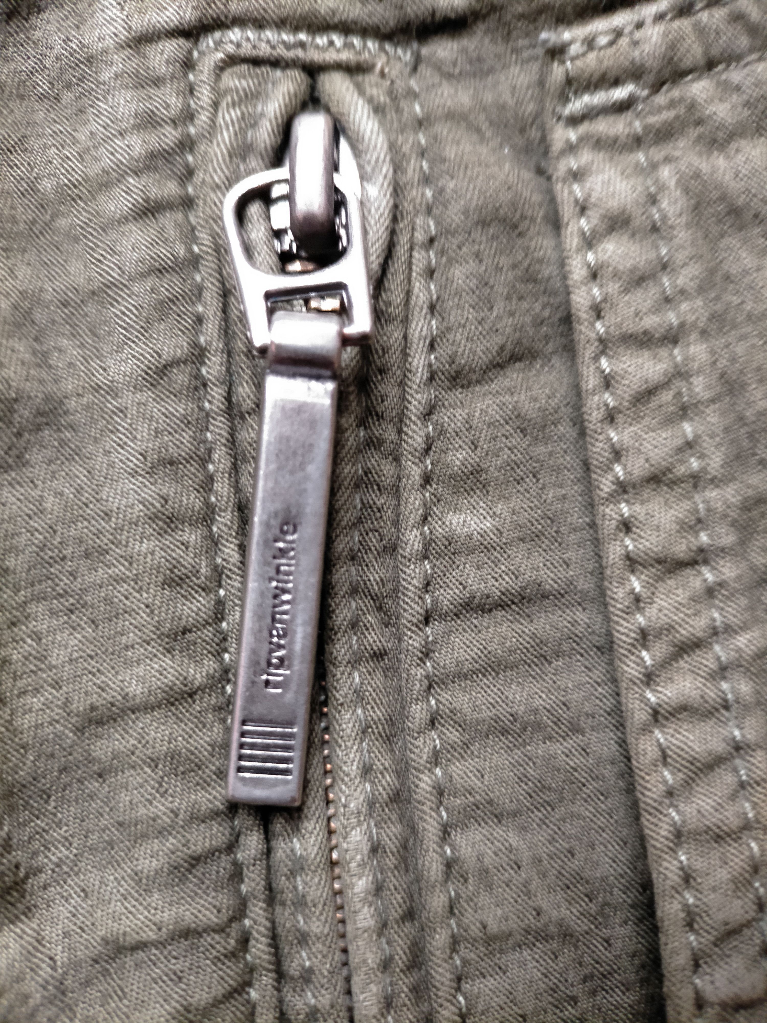RIPVANWINKLE Military style Multi zipped pockets loose heavy 2 Size US 31 - 18 Thumbnail