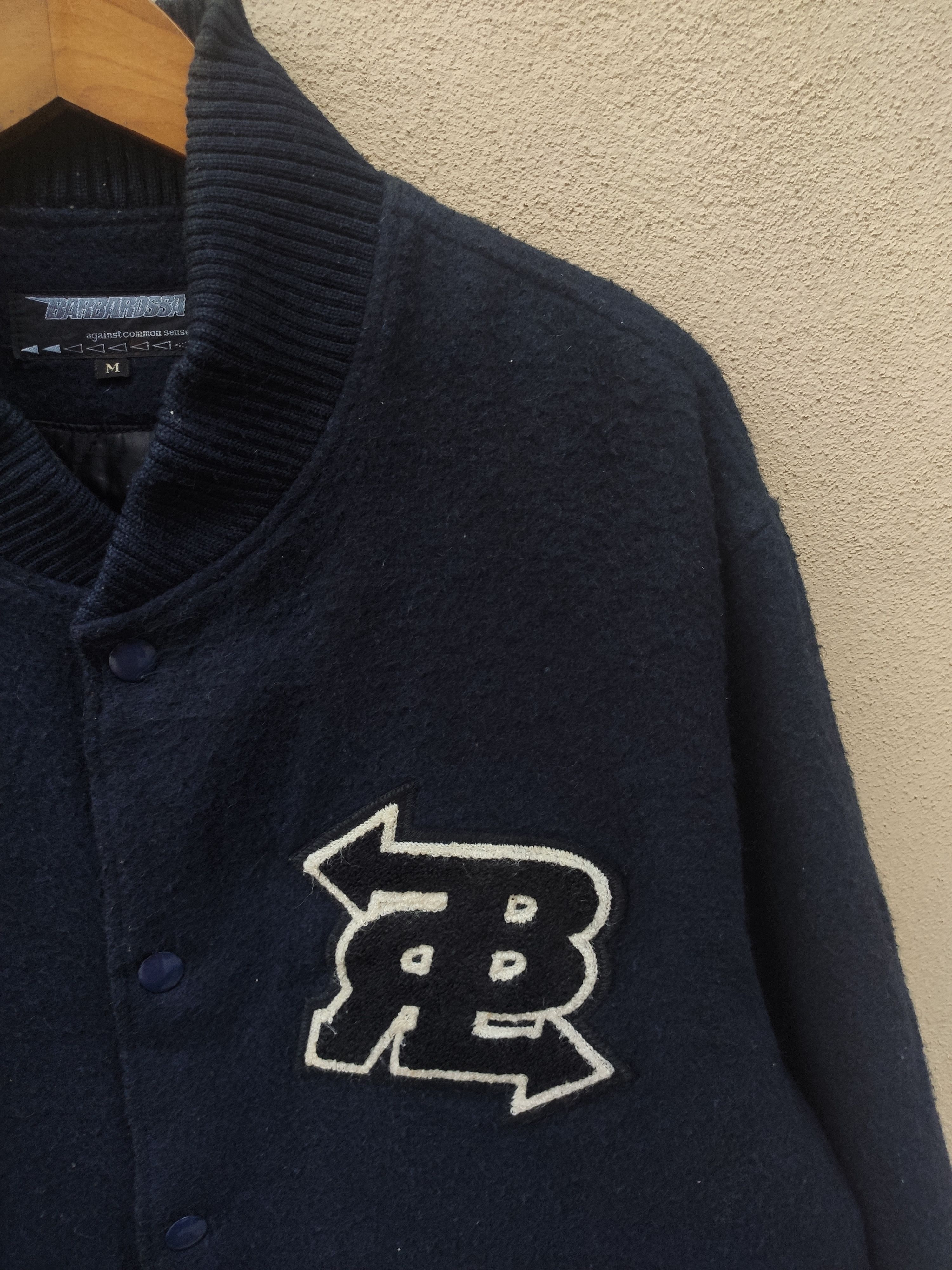 Other Vintage 90s Vintage Barbarossa Jacket Varsity wool Size US M / EU 48-50 / 2 - 6 Thumbnail