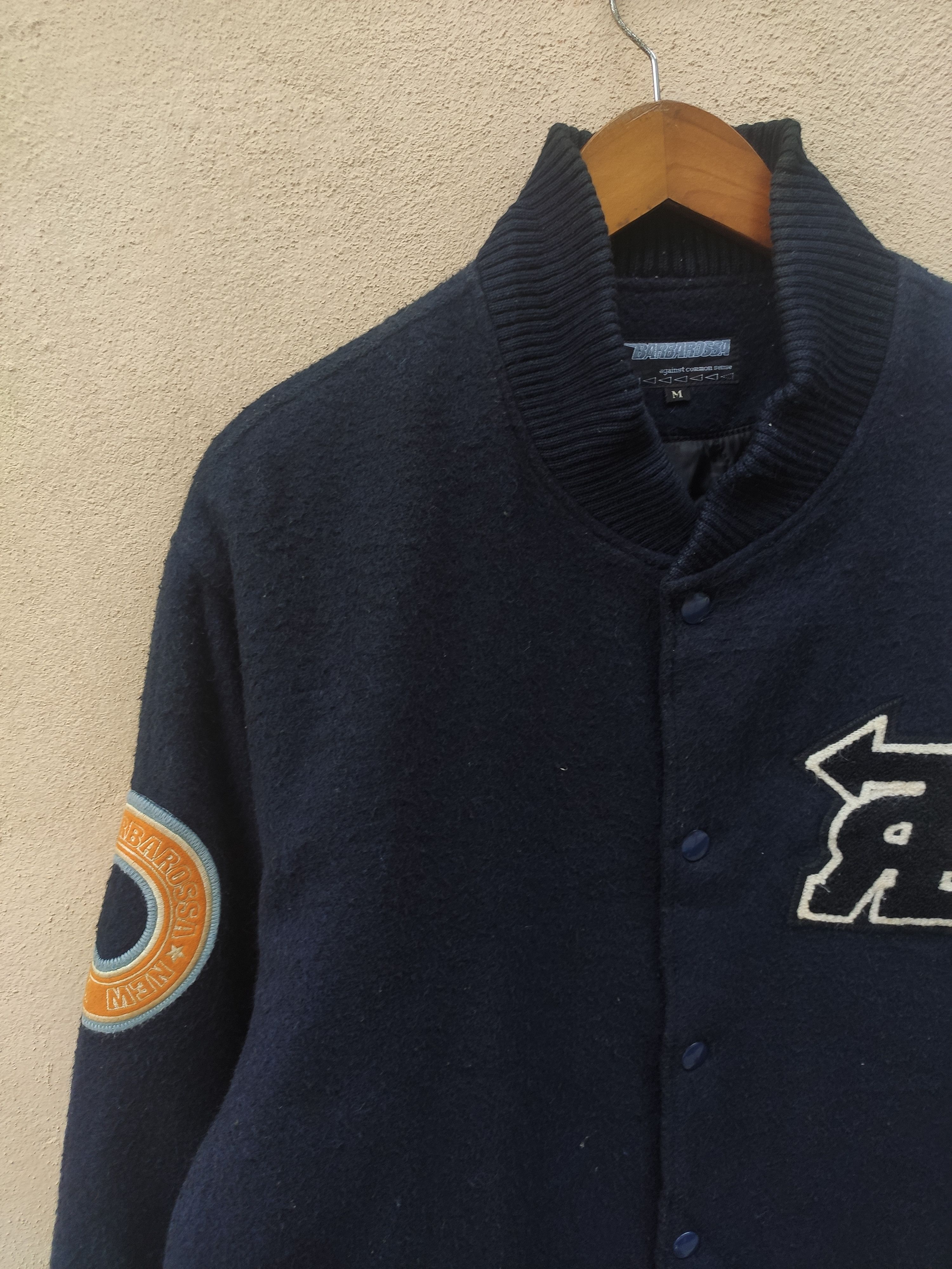 Other Vintage 90s Vintage Barbarossa Jacket Varsity wool Size US M / EU 48-50 / 2 - 5 Thumbnail