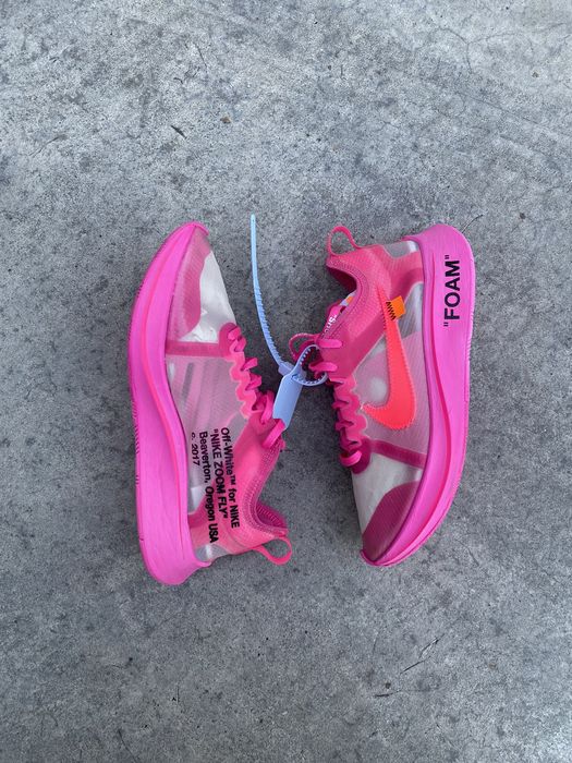 Nike Nike off white foam runner pink ( another drop) | Grailed