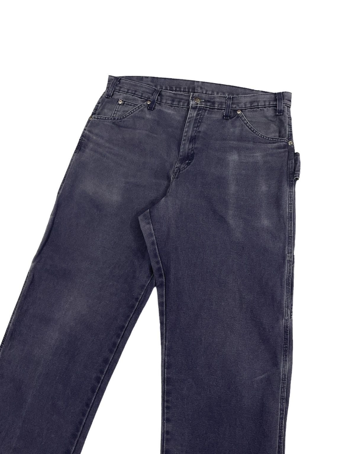 Dickies Vintage Dickies Carpenter Pants SunFaded Navy Size US 36 / EU 52 - 4 Thumbnail