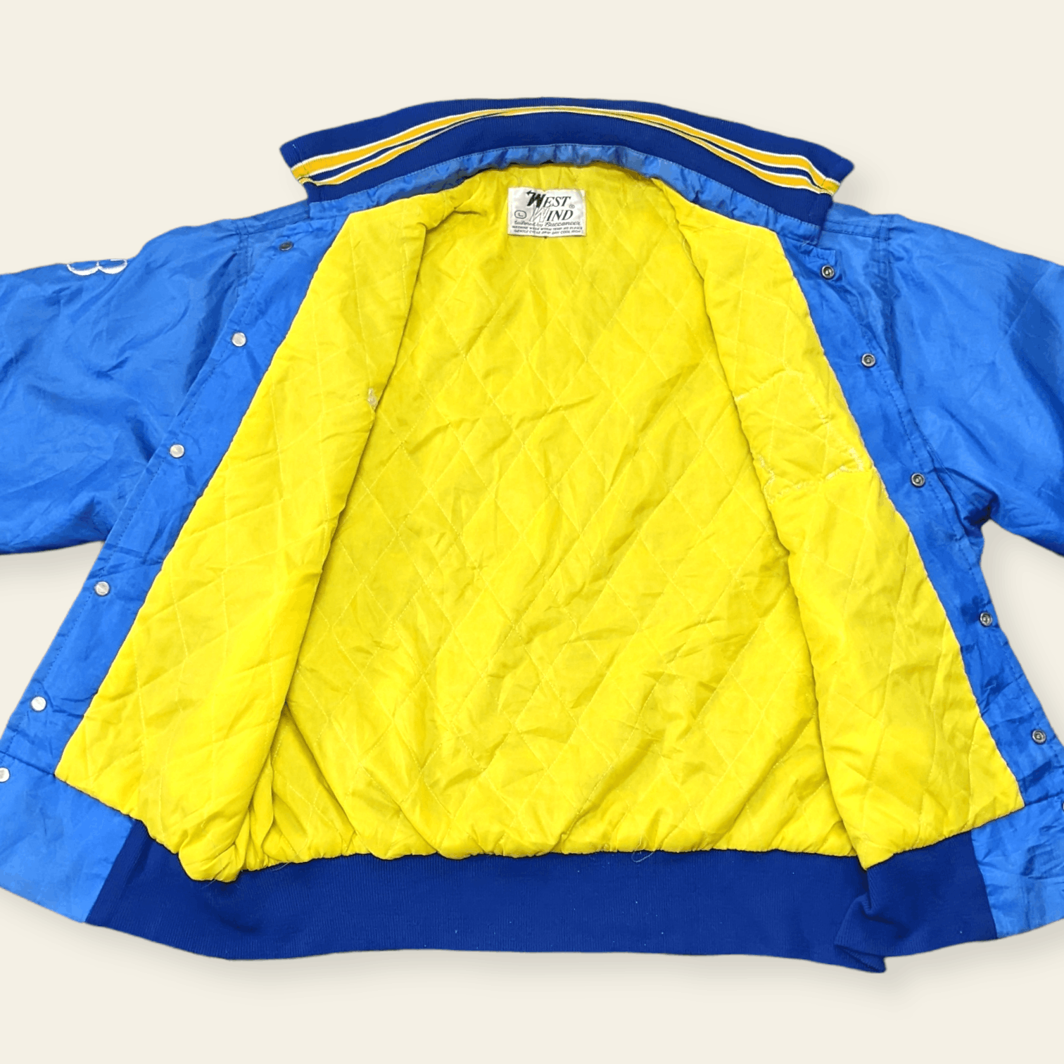 MLB × Vintage Vintage 80s West Wind Babe Ruth Baseball Tournament Jacket Size US L / EU 52-54 / 3 - 8 Thumbnail