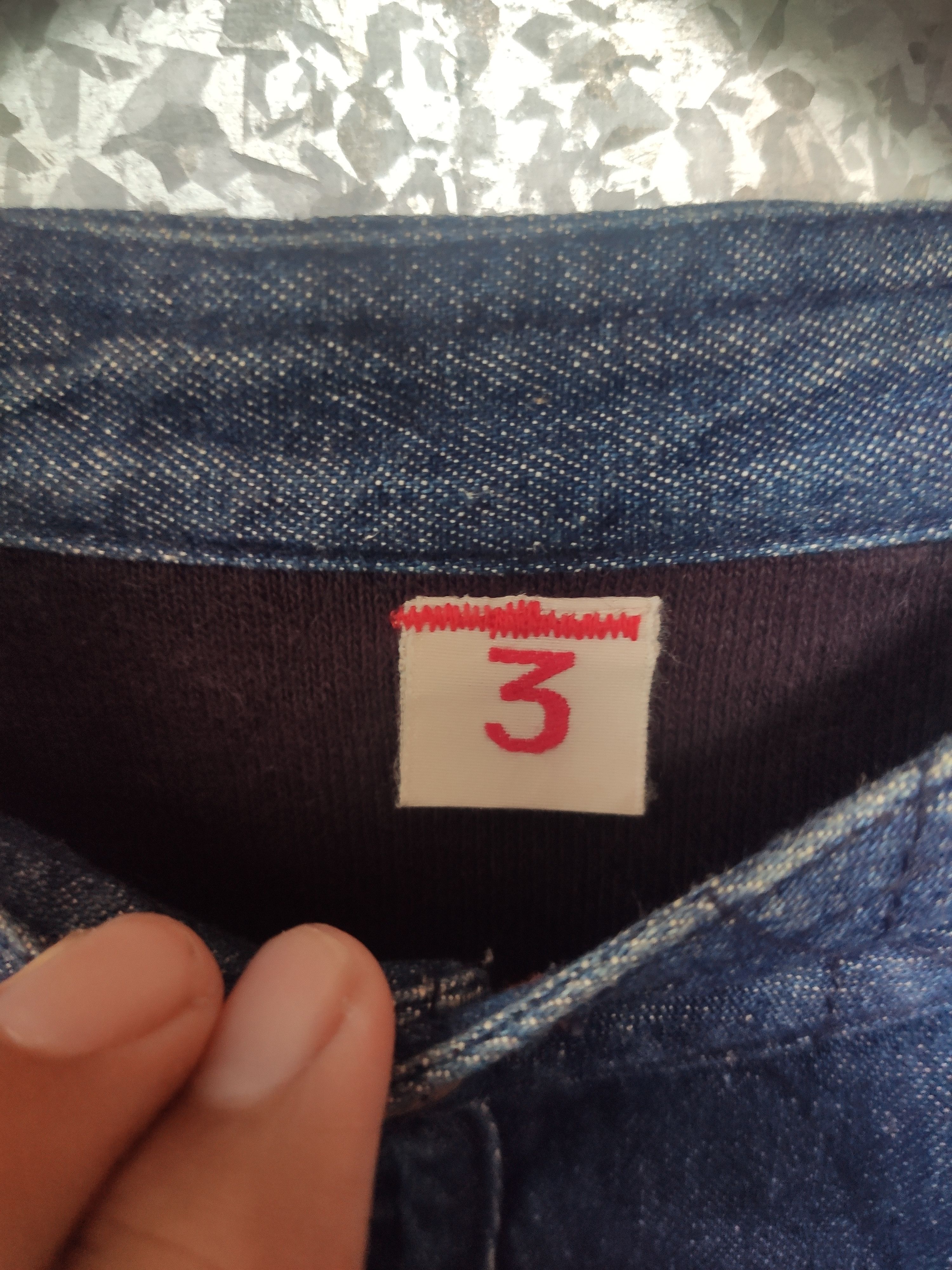 Indigo 🔥 Boston Nine Jacket Japanese traditional design Indigo lgb Size US L / EU 52-54 / 3 - 8 Thumbnail