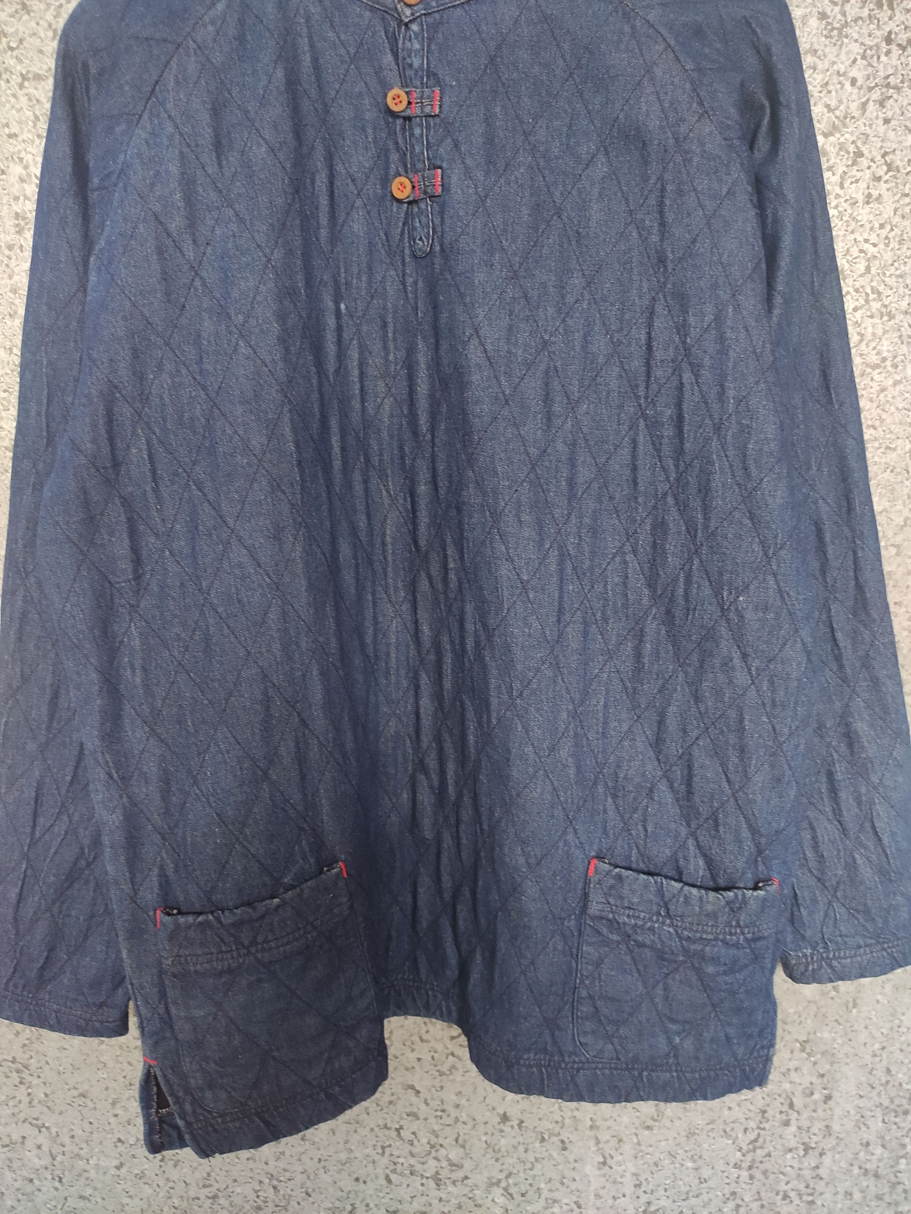 Indigo 🔥 Boston Nine Jacket Japanese traditional design Indigo lgb Size US L / EU 52-54 / 3 - 9 Thumbnail