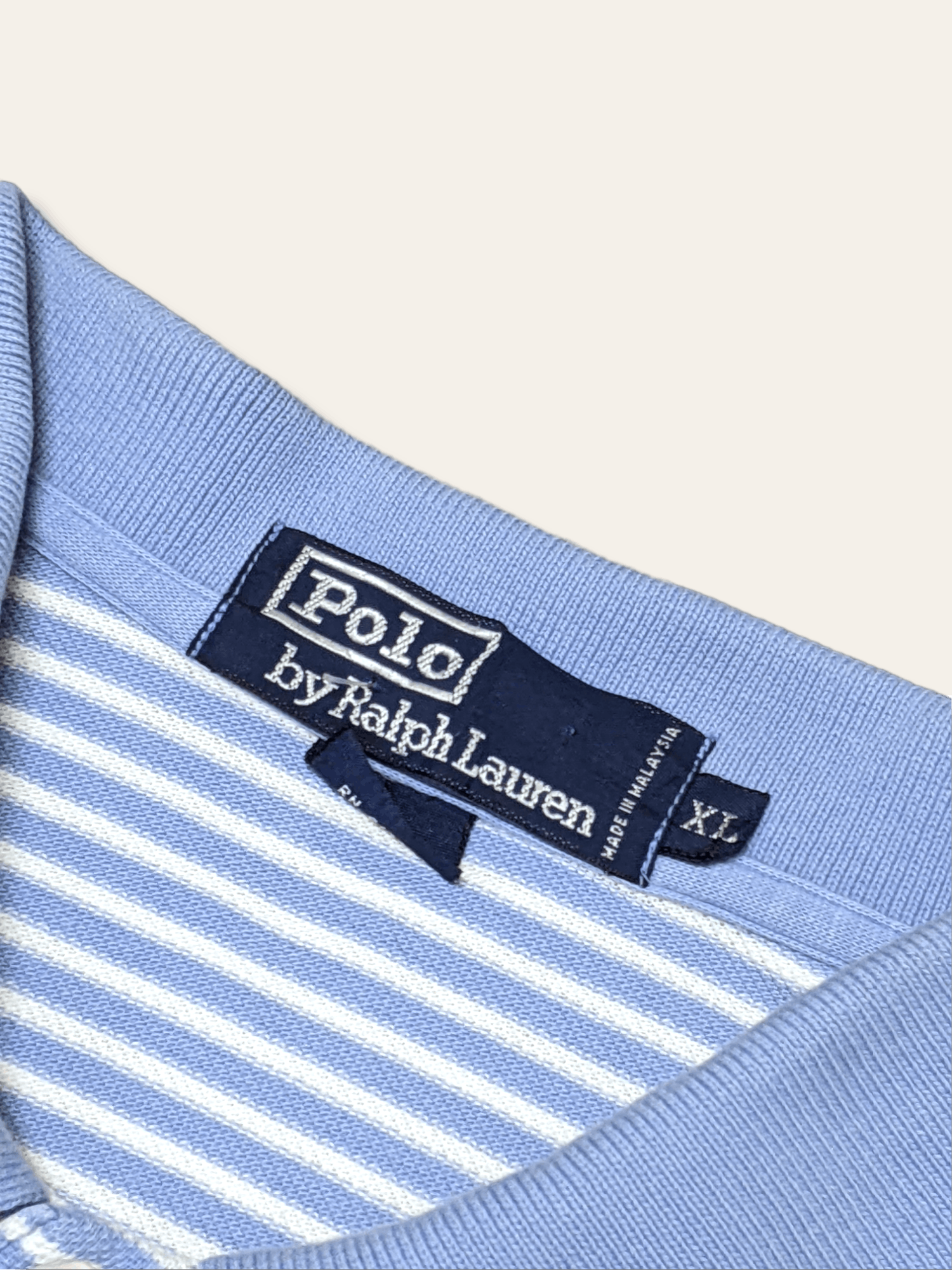 Polo Ralph Lauren × Ralph Lauren × Vintage Vintage 90s Polo RL Tyler The Creator Striped Polo Tees Size US XL / EU 56 / 4 - 5 Thumbnail