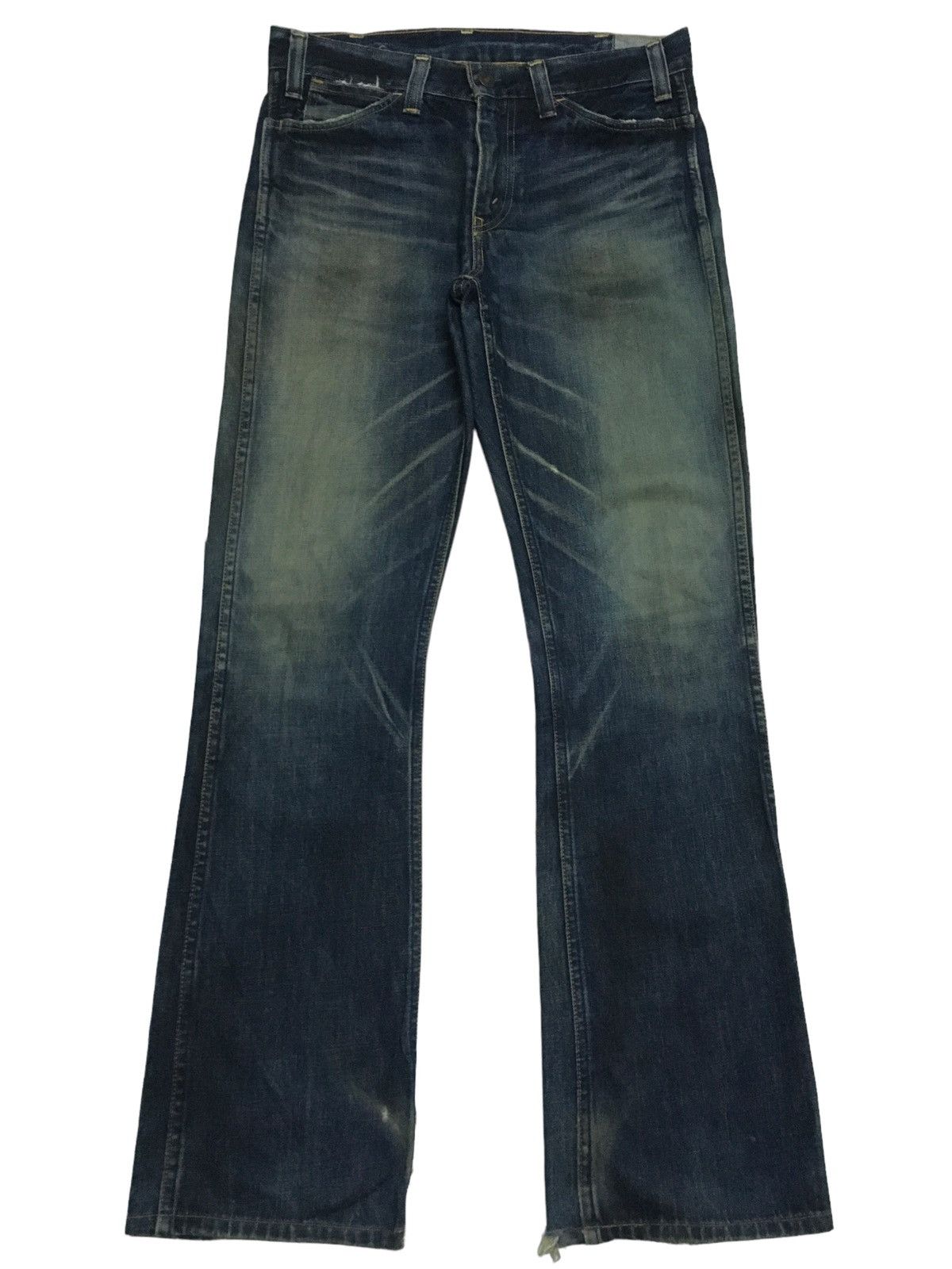 Levi's Vintage Brand Levis Big E Orange Tab Flared Jeans 1990s Size US 30 / EU 46 - 1 Thumbnail