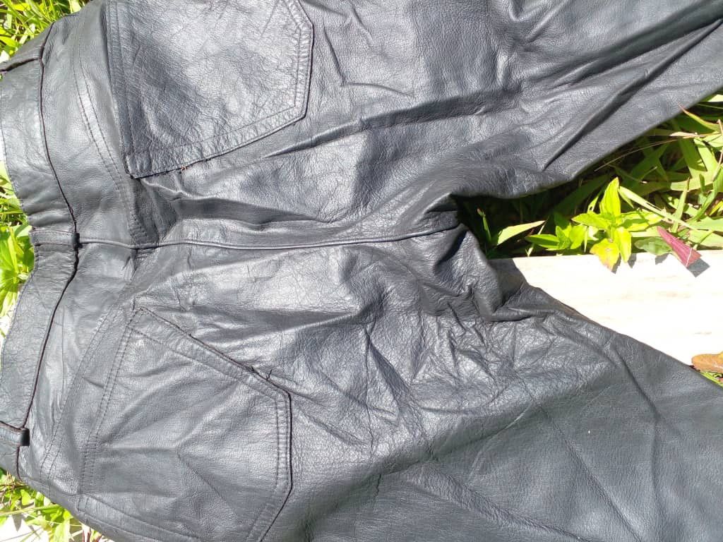 Japanese Brand × Leather LEATHER PANTS LUVA TRAM OFFERS Size US 30 / EU 46 - 7 Thumbnail