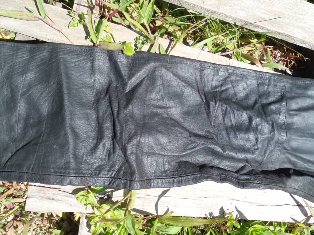 Japanese Brand × Leather LEATHER PANTS LUVA TRAM OFFERS Size US 30 / EU 46 - 6 Thumbnail