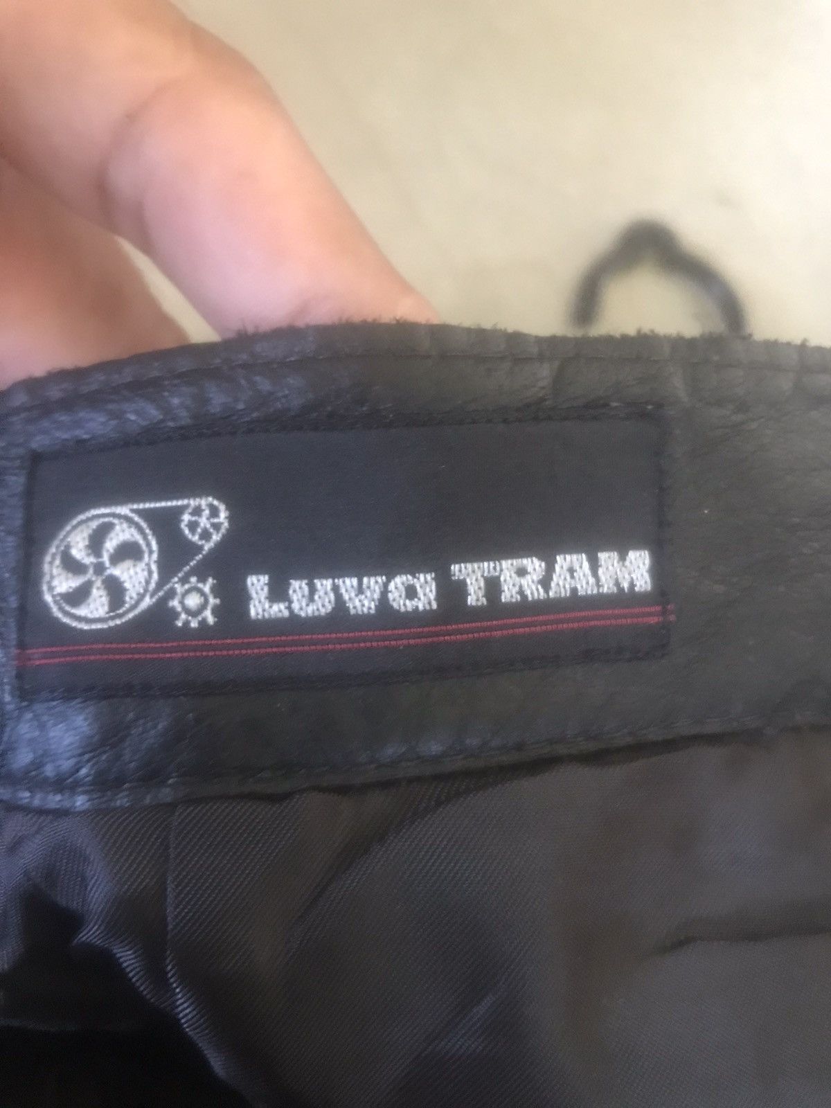 Japanese Brand × Leather LEATHER PANTS LUVA TRAM OFFERS Size US 30 / EU 46 - 12 Thumbnail