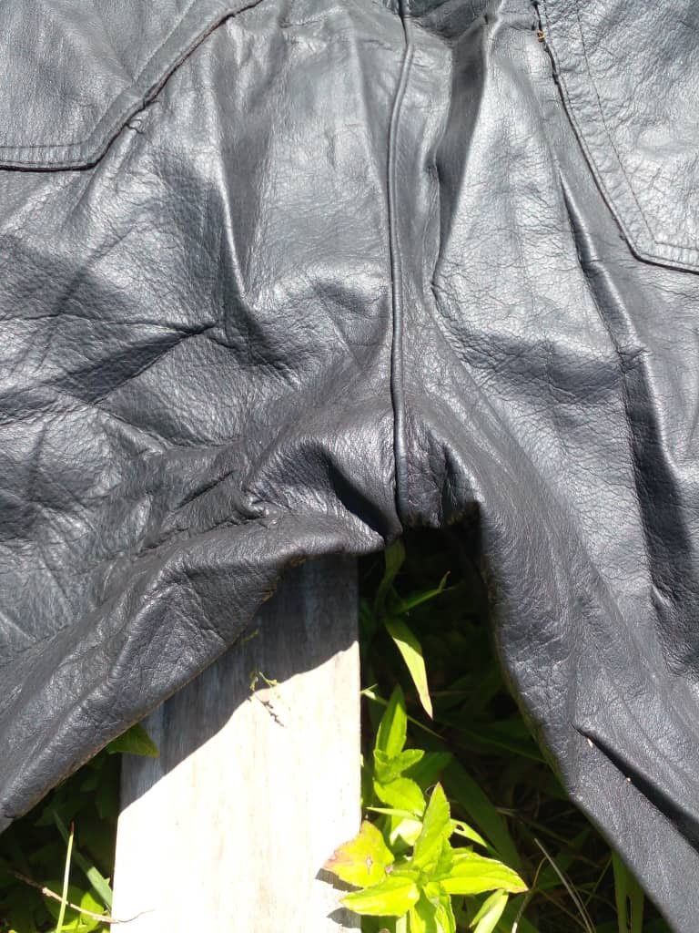Japanese Brand × Leather LEATHER PANTS LUVA TRAM OFFERS Size US 30 / EU 46 - 9 Thumbnail