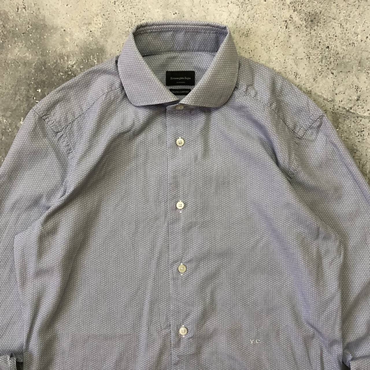 Ermenegildo Zegna Ermenegildo Zegna "Trofeo Comfort" Dress Shirt – Su Misura Size US M / EU 48-50 / 2 - 8 Thumbnail