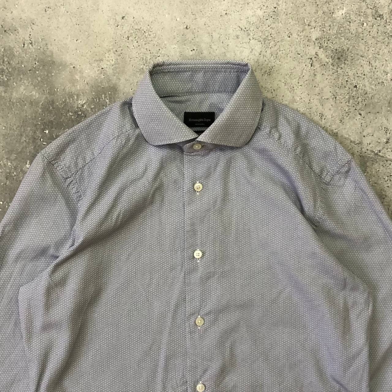 Ermenegildo Zegna Ermenegildo Zegna "Trofeo Comfort" Dress Shirt – Su Misura Size US M / EU 48-50 / 2 - 3 Thumbnail