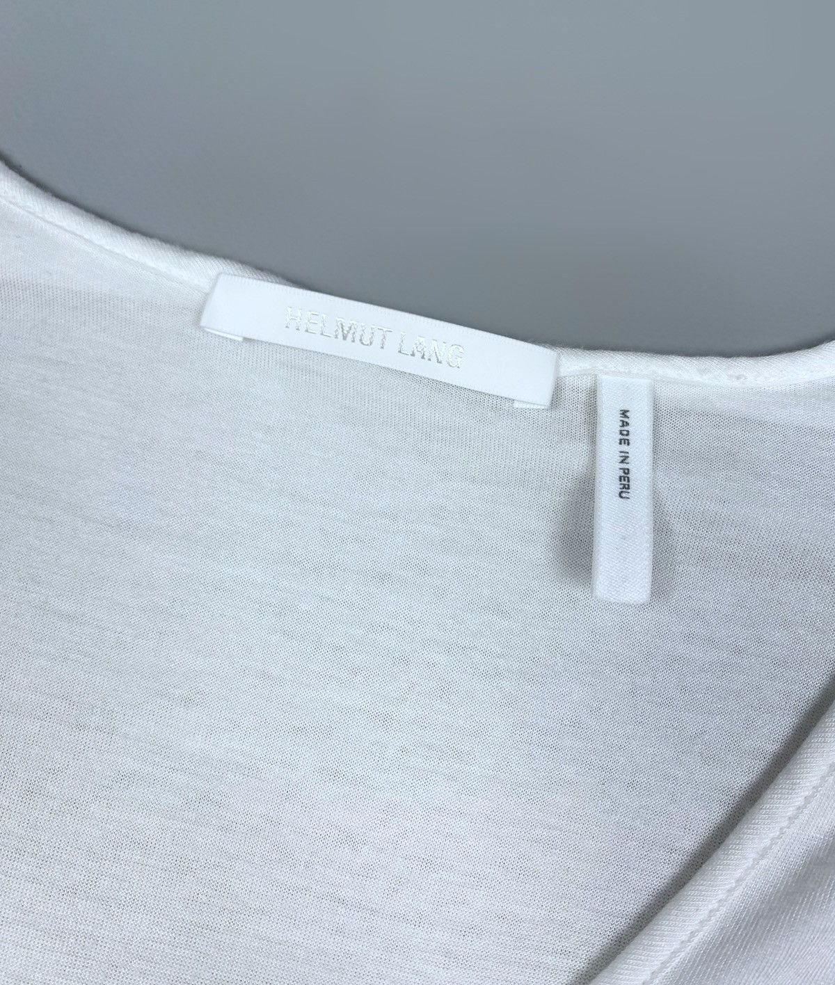 Helmut Lang Women's Helmut Lang Twist Back Cap Sleeves Curved Hem Top M Size M / US 6-8 / IT 42-44 - 6 Thumbnail