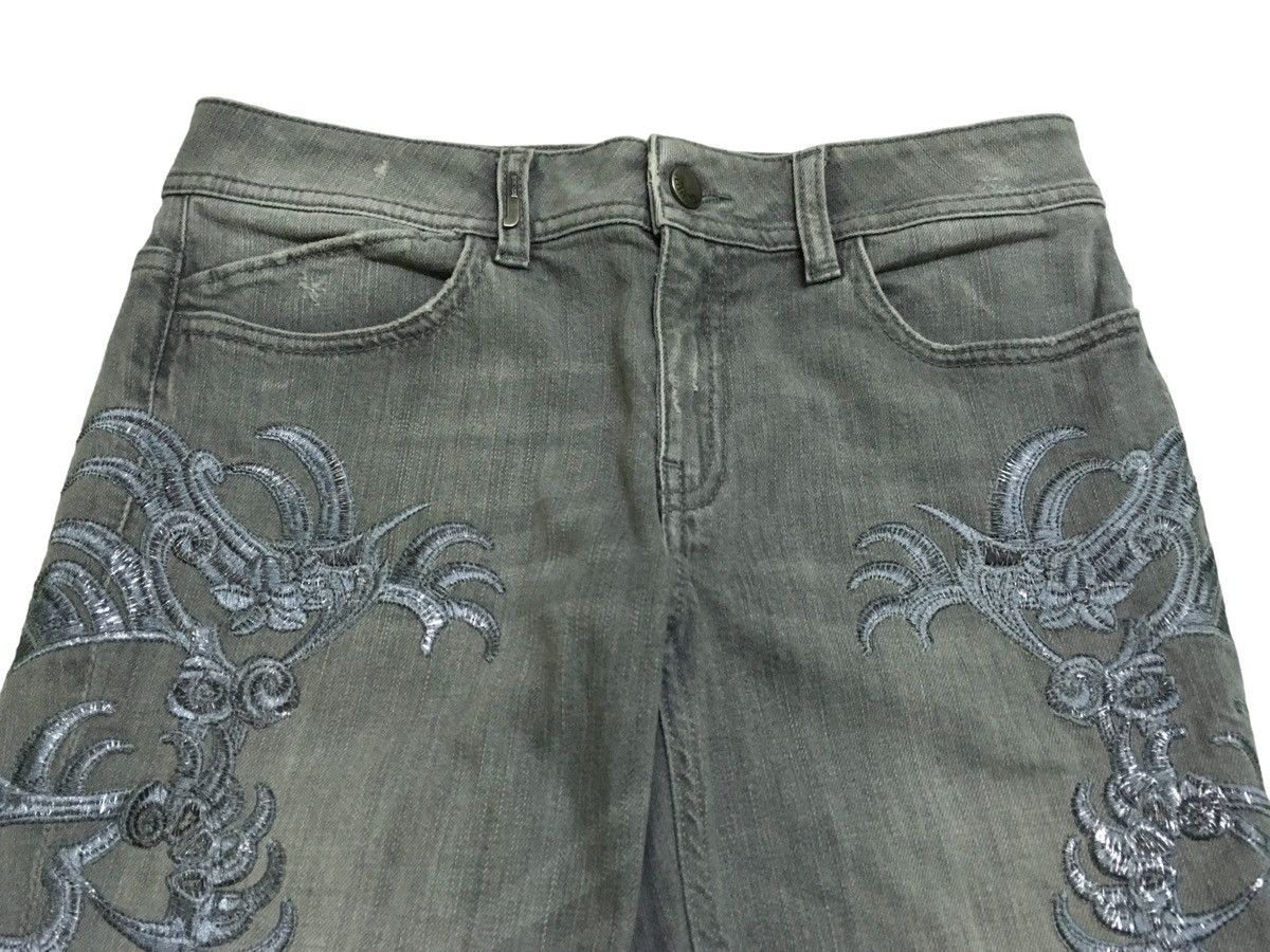 Just Cavalli Rare Design Vintage Brand Just Cavalli Sukajan Jeans 1990s Size US 26 / EU 42 - 3 Thumbnail