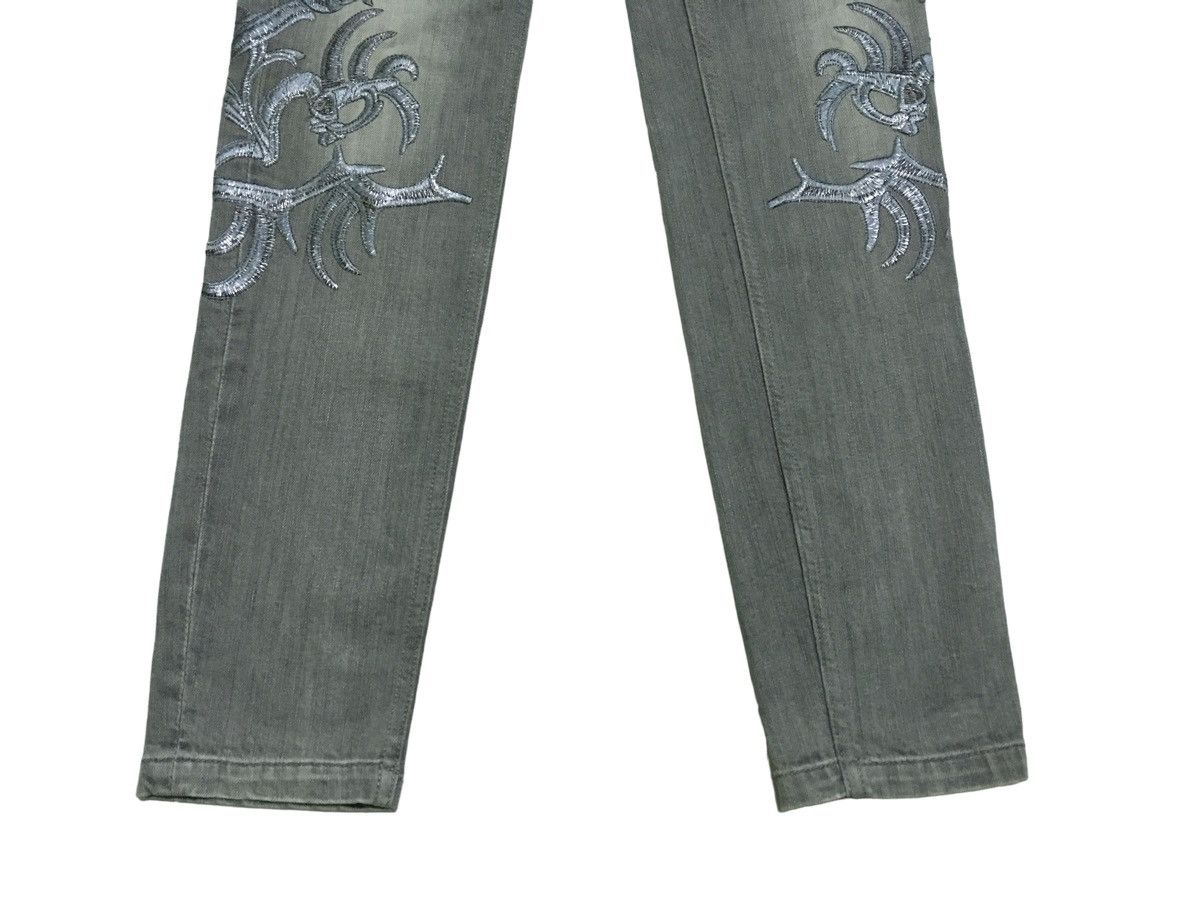 Just Cavalli Rare Design Vintage Brand Just Cavalli Sukajan Jeans 1990s Size US 26 / EU 42 - 5 Thumbnail