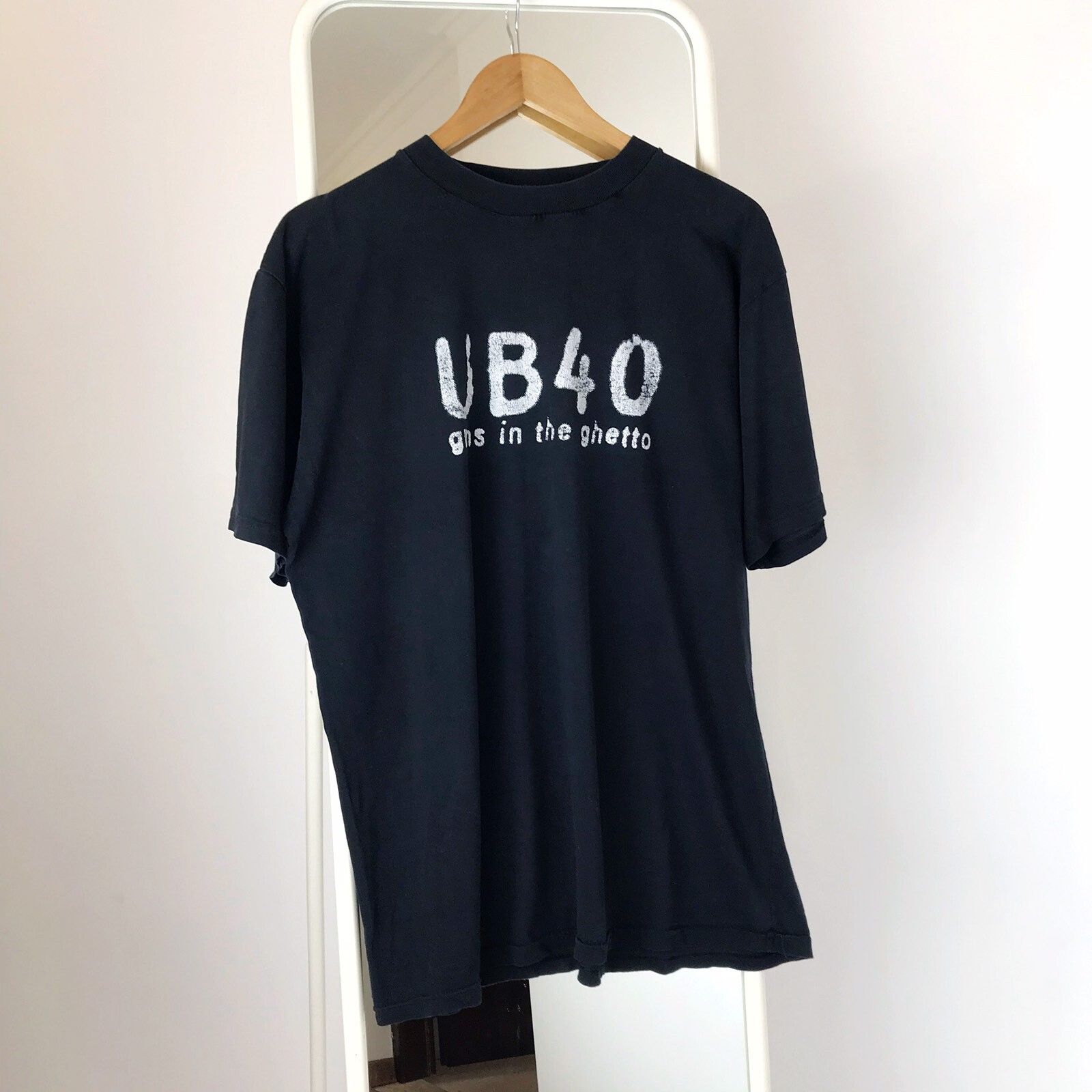 Rare Vintage UB40 Band T-shirt 1997s Guns in the ghetto