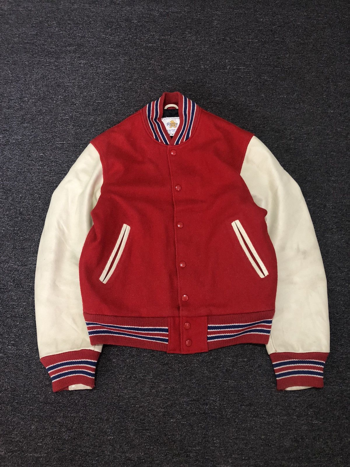 Golden Bear × Vintage Golden Bear Varsity Letterman Jacket Grailed