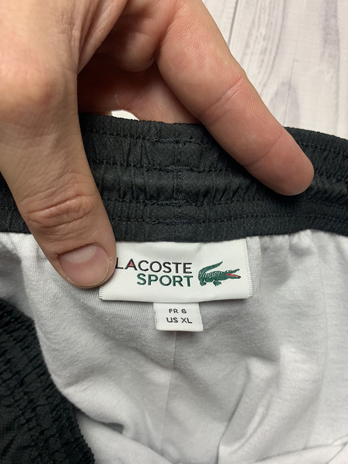 Lacoste Joggers Lacoste Pants Size XL Black Size US 36 / EU 52 - 5 Thumbnail