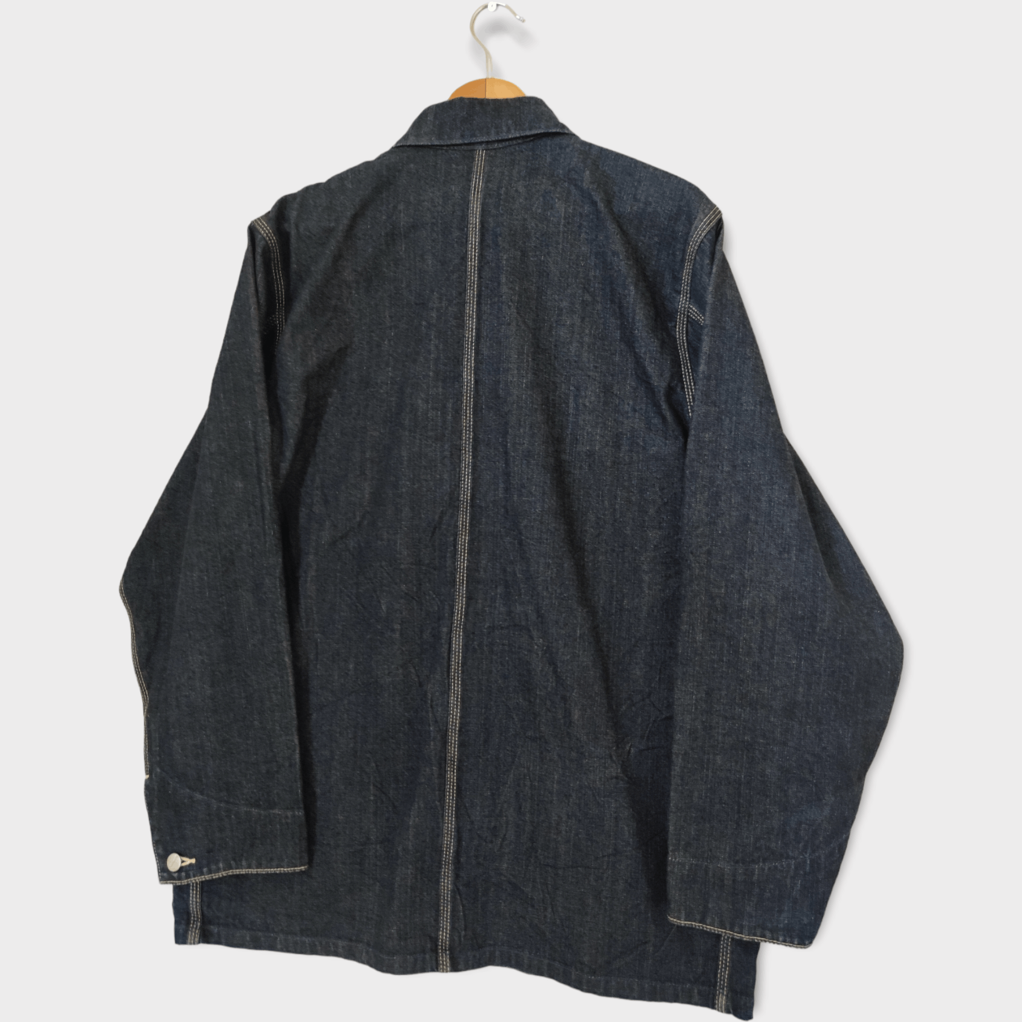 Carhartt Vintage Carhartt Chore Denim Jacket Large Size US L / EU 52-54 / 3 - 9 Thumbnail