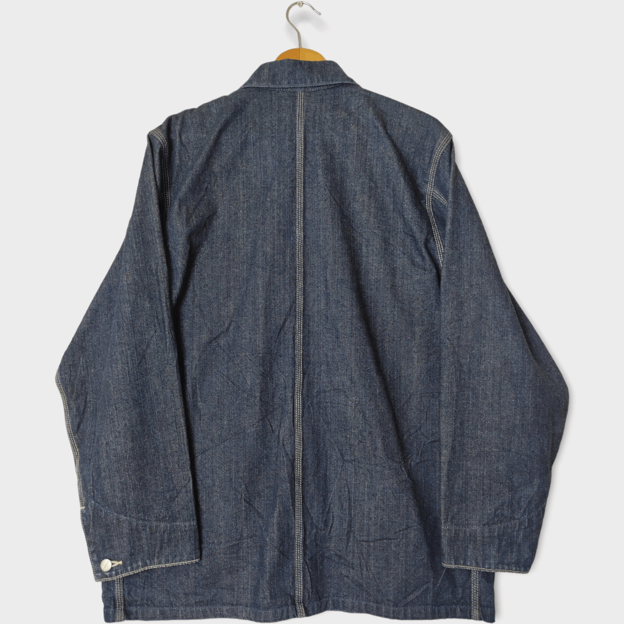 Carhartt Vintage Carhartt Chore Denim Jacket Large Size US L / EU 52-54 / 3 - 8 Thumbnail
