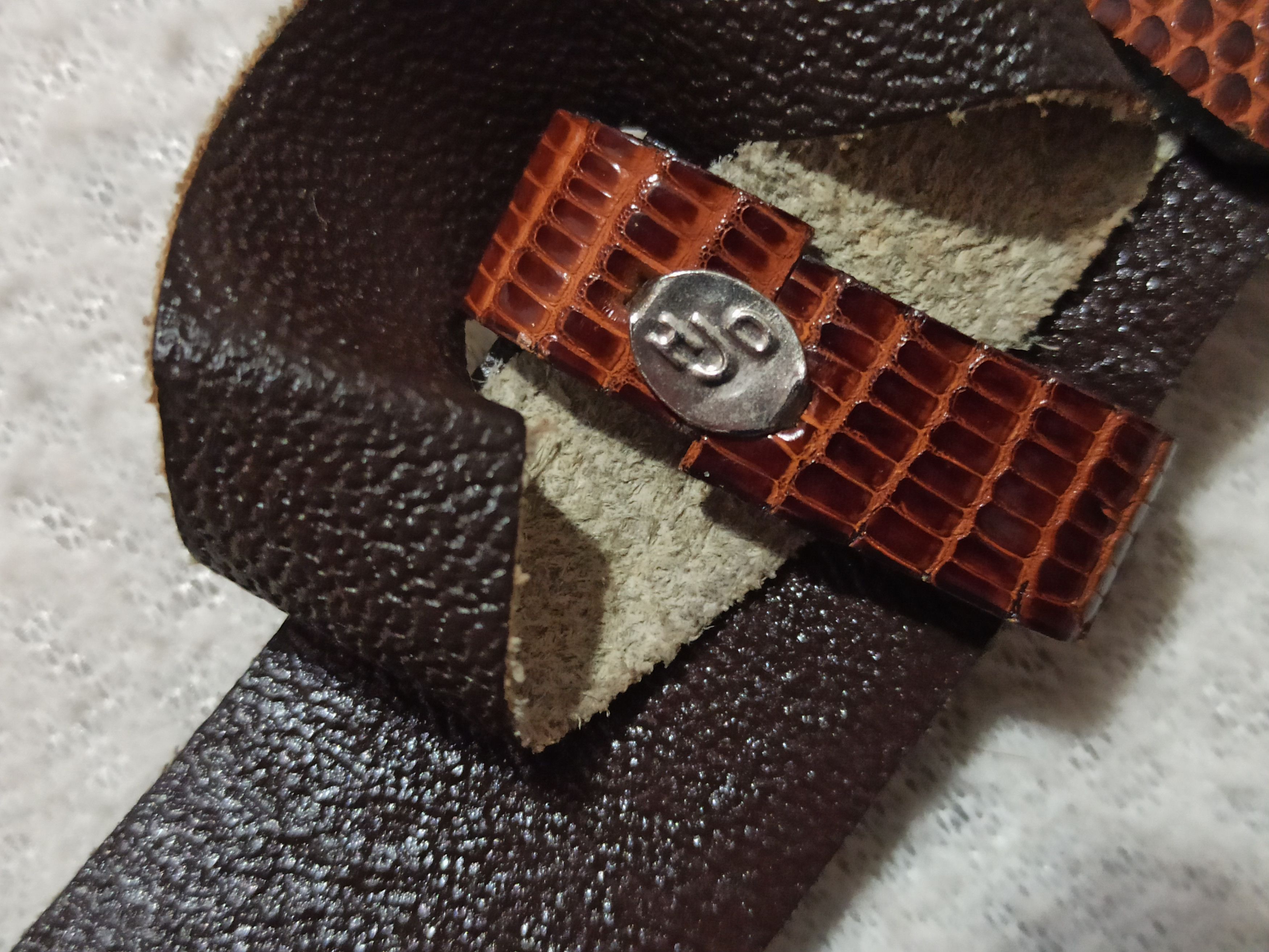 Vintage HJD Vintage belt leather Size ONE SIZE - 2 Thumbnail
