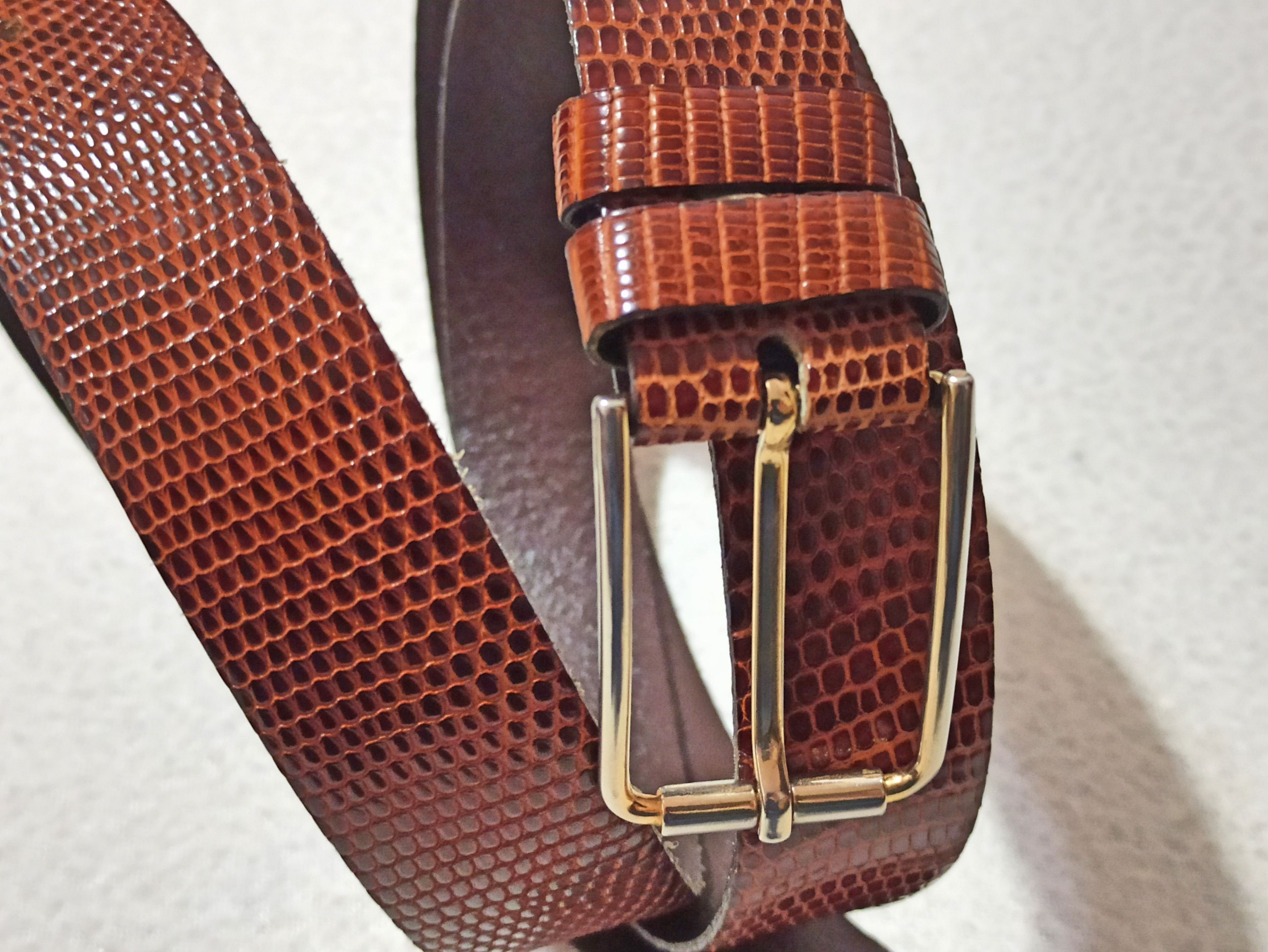 Vintage HJD Vintage belt leather Size ONE SIZE - 4 Thumbnail
