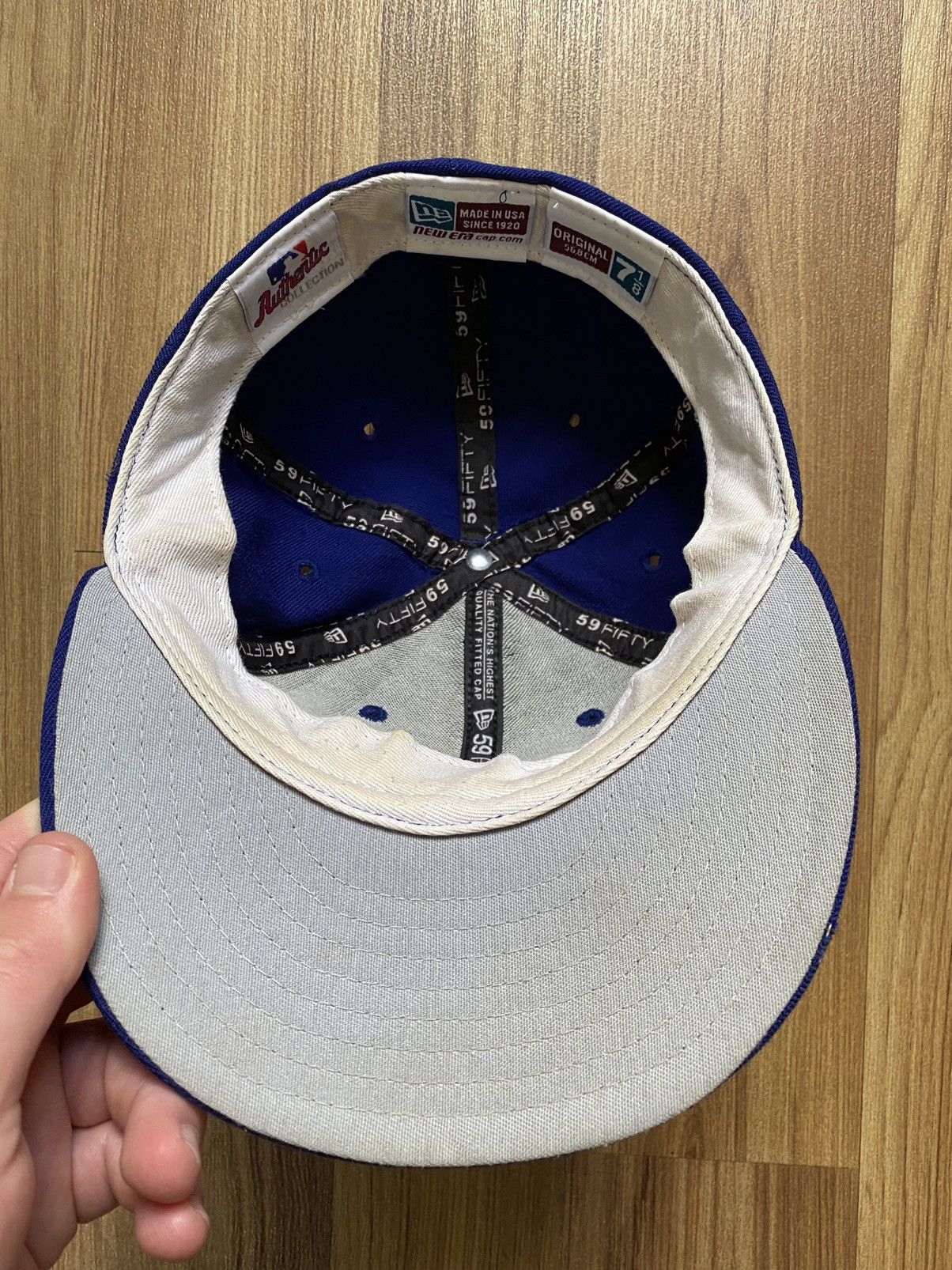 New Era Vintage Chicago Cubs New Era Wool Cap Hat 7 1/8 Dodgers Mets Size ONE SIZE - 7 Thumbnail