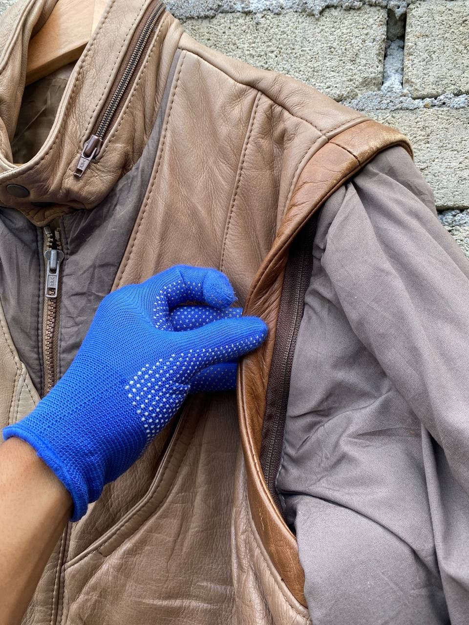 M. Julian × Vintage Vintage Max Julian leather bomber jacket 2 in 1 Size US S / EU 44-46 / 1 - 3 Thumbnail