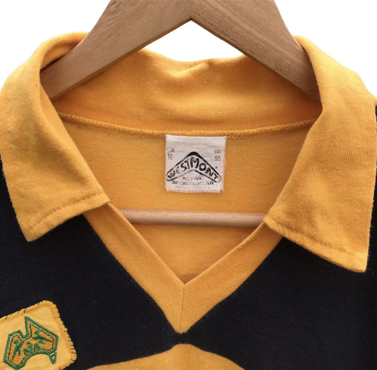 Vintage Vintage 60s/70s australia rugby club matchworn team jersey Size US M / EU 48-50 / 2 - 5 Thumbnail