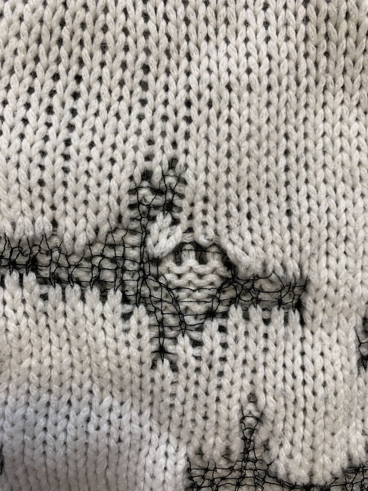 Saint Laurent Paris white wool knit Size US M / EU 48-50 / 2 - 9 Thumbnail
