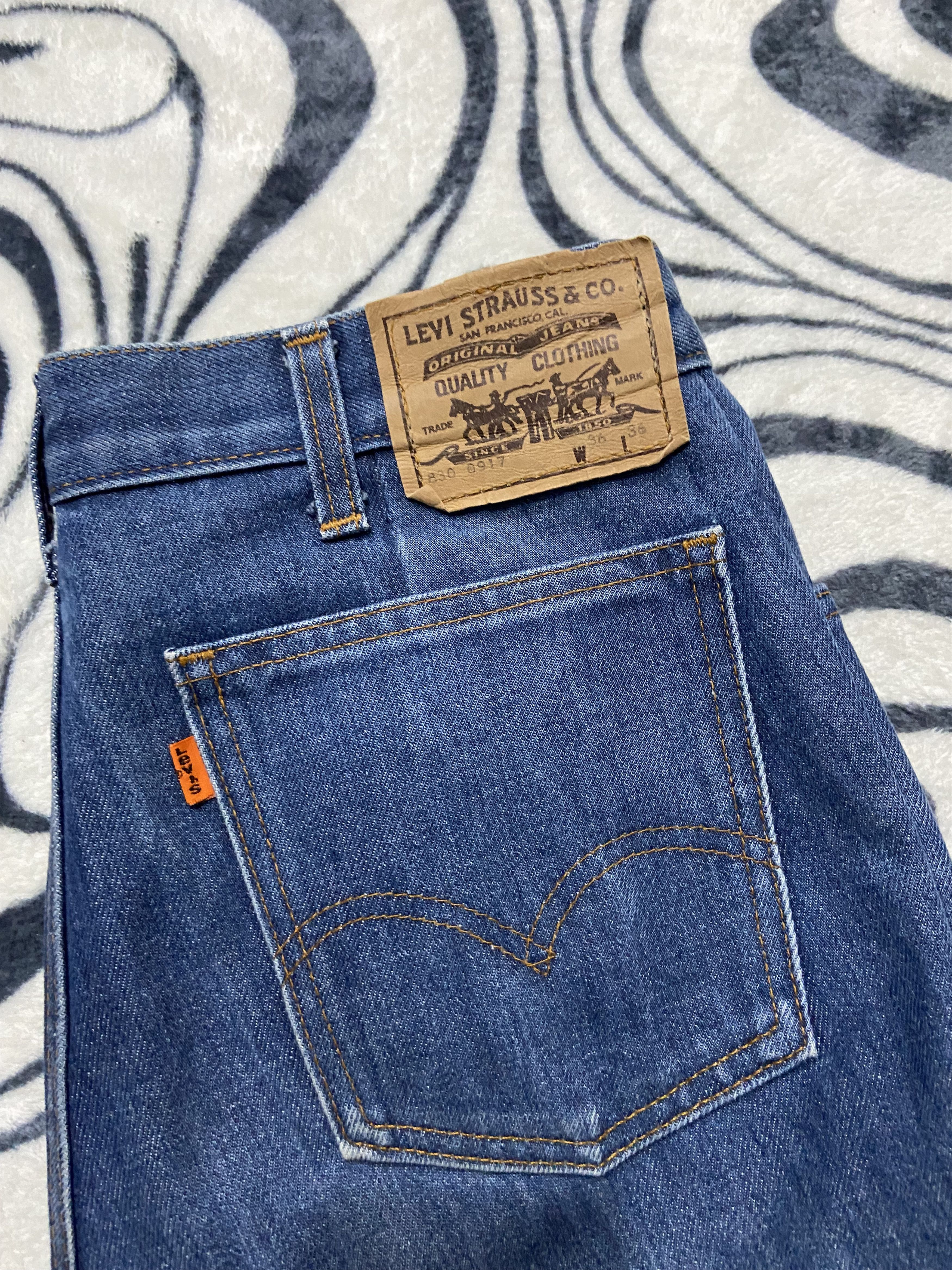 Levi's Levi's 830 90s Vintage Orange Tab Denim Pants Jeans Size US 36 / EU 52 - 2 Thumbnail