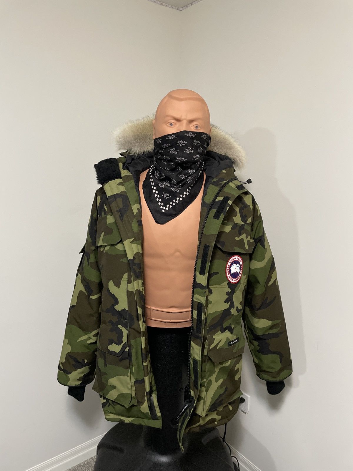 Camo Canada Goose Expedition Parka