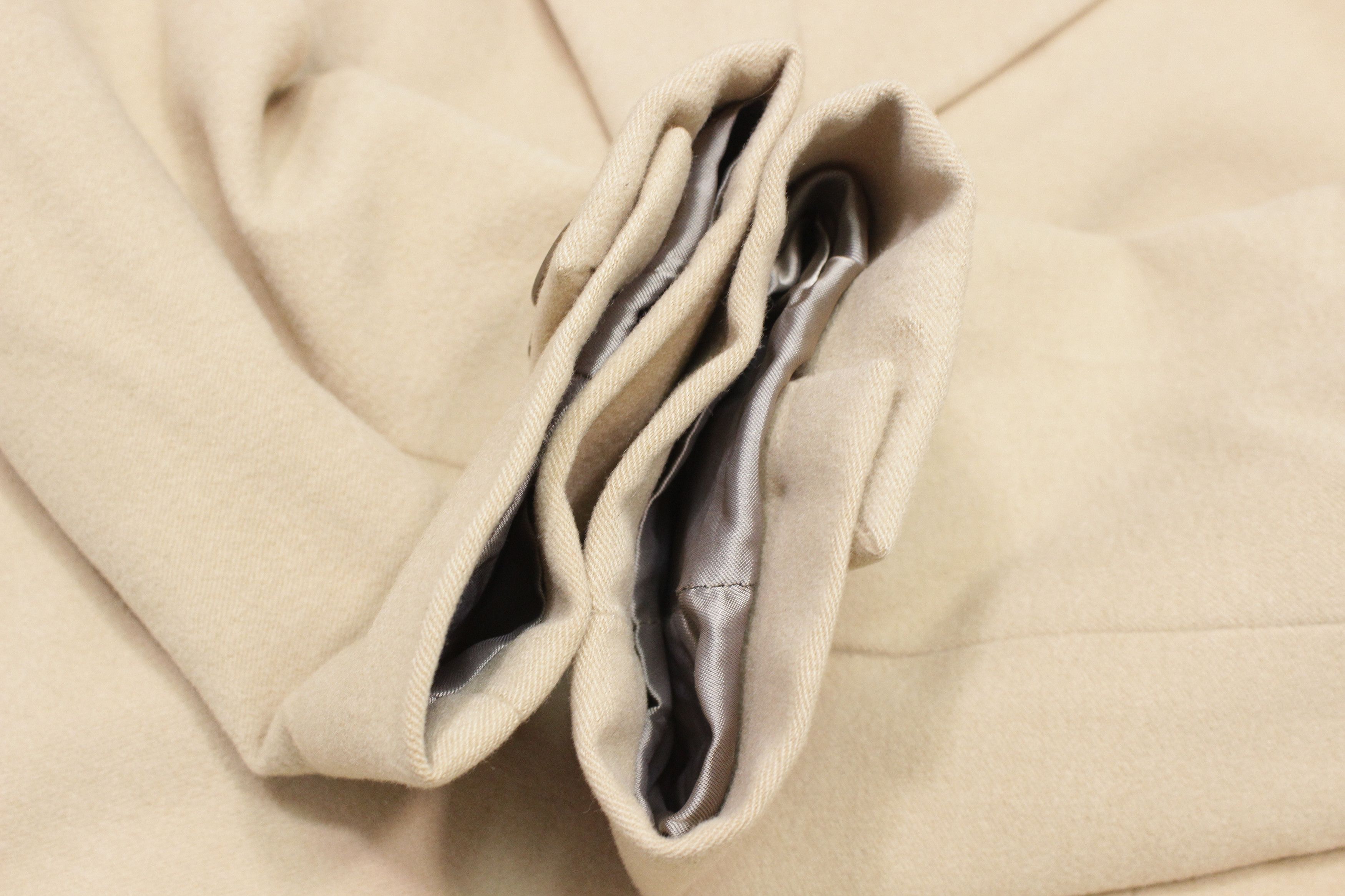 Jil Sander + 90S Wool Angora Short Coat Vintage Size S / US 4 / IT 40 - 9 Thumbnail