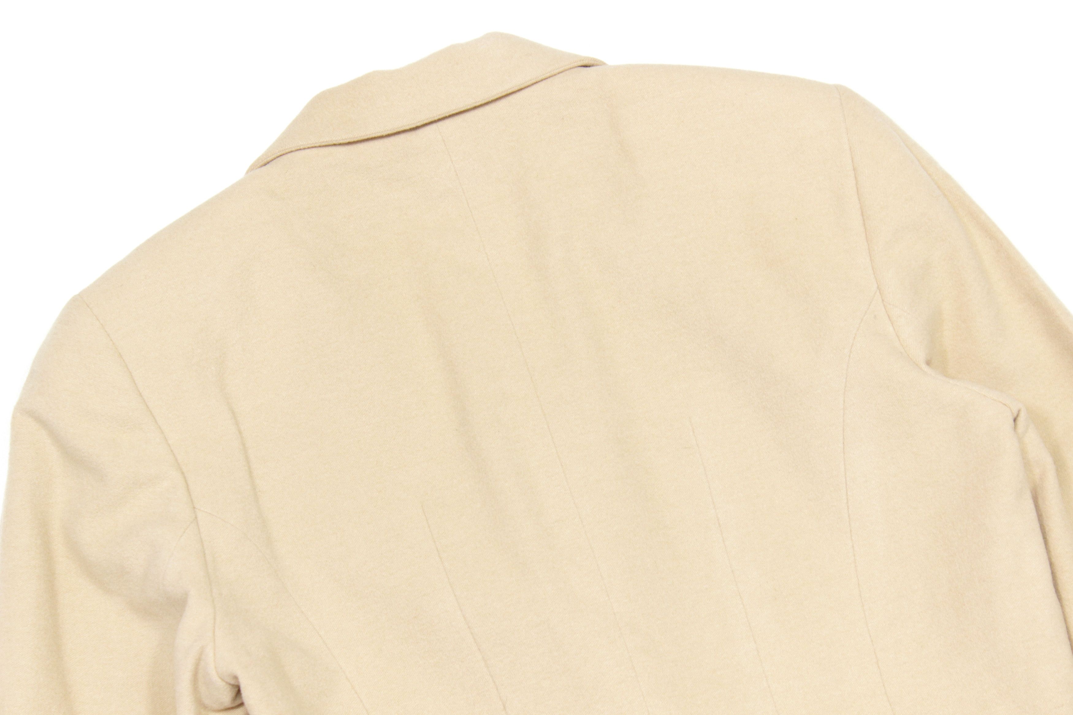 Jil Sander + 90S Wool Angora Short Coat Vintage Size S / US 4 / IT 40 - 5 Thumbnail