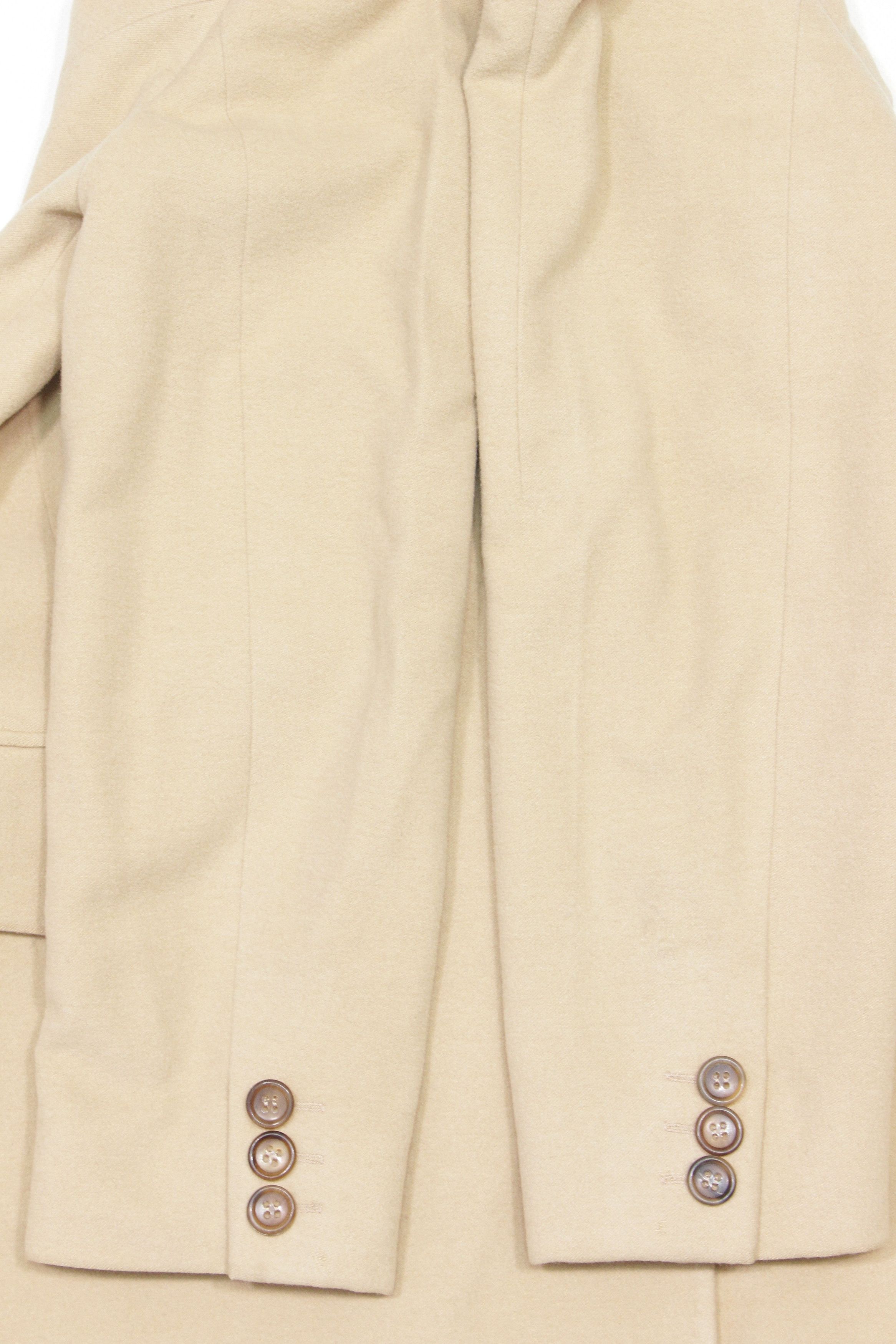 Jil Sander + 90S Wool Angora Short Coat Vintage Size S / US 4 / IT 40 - 6 Thumbnail