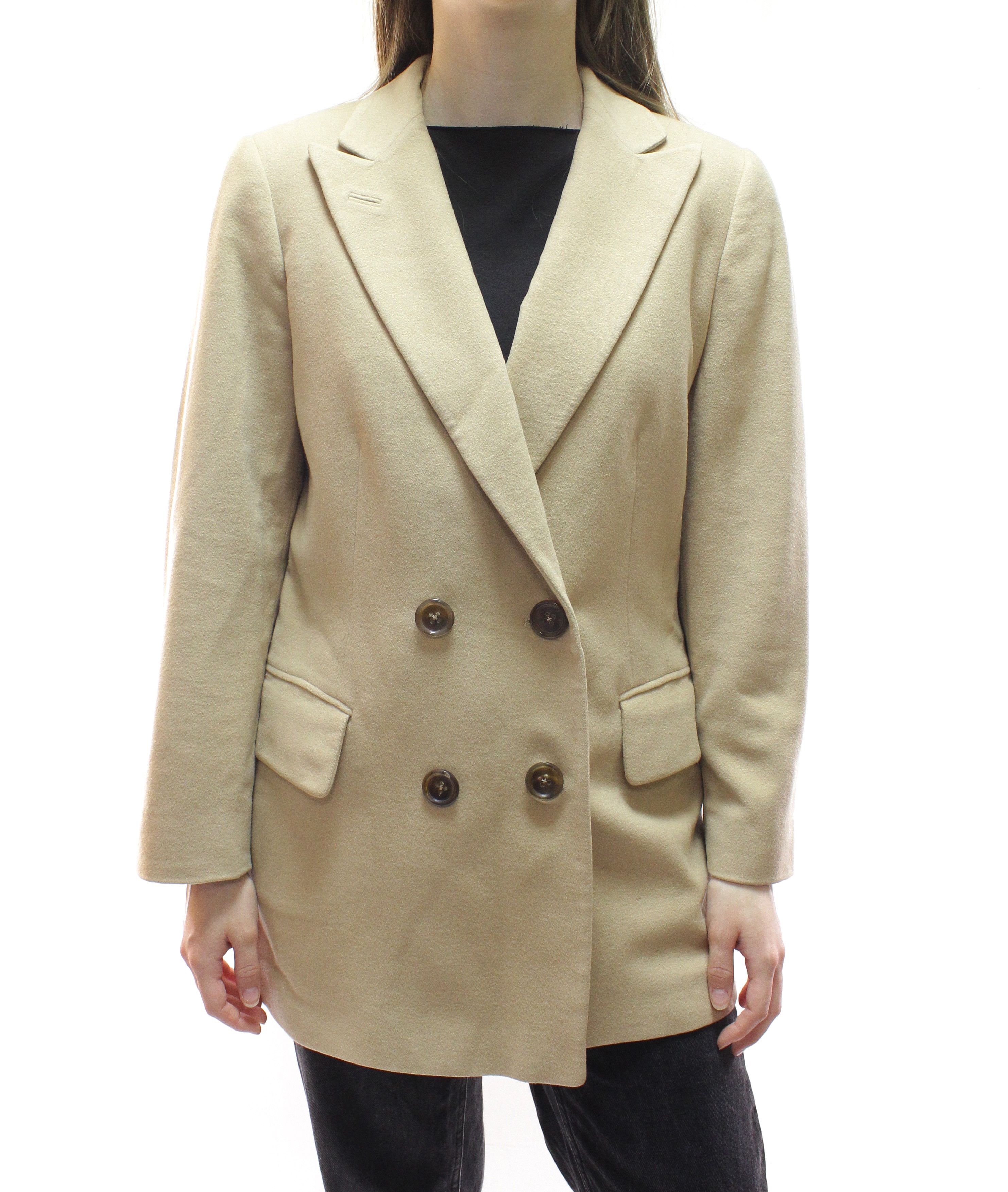 Jil Sander + 90S Wool Angora Short Coat Vintage Size S / US 4 / IT 40 - 2 Thumbnail