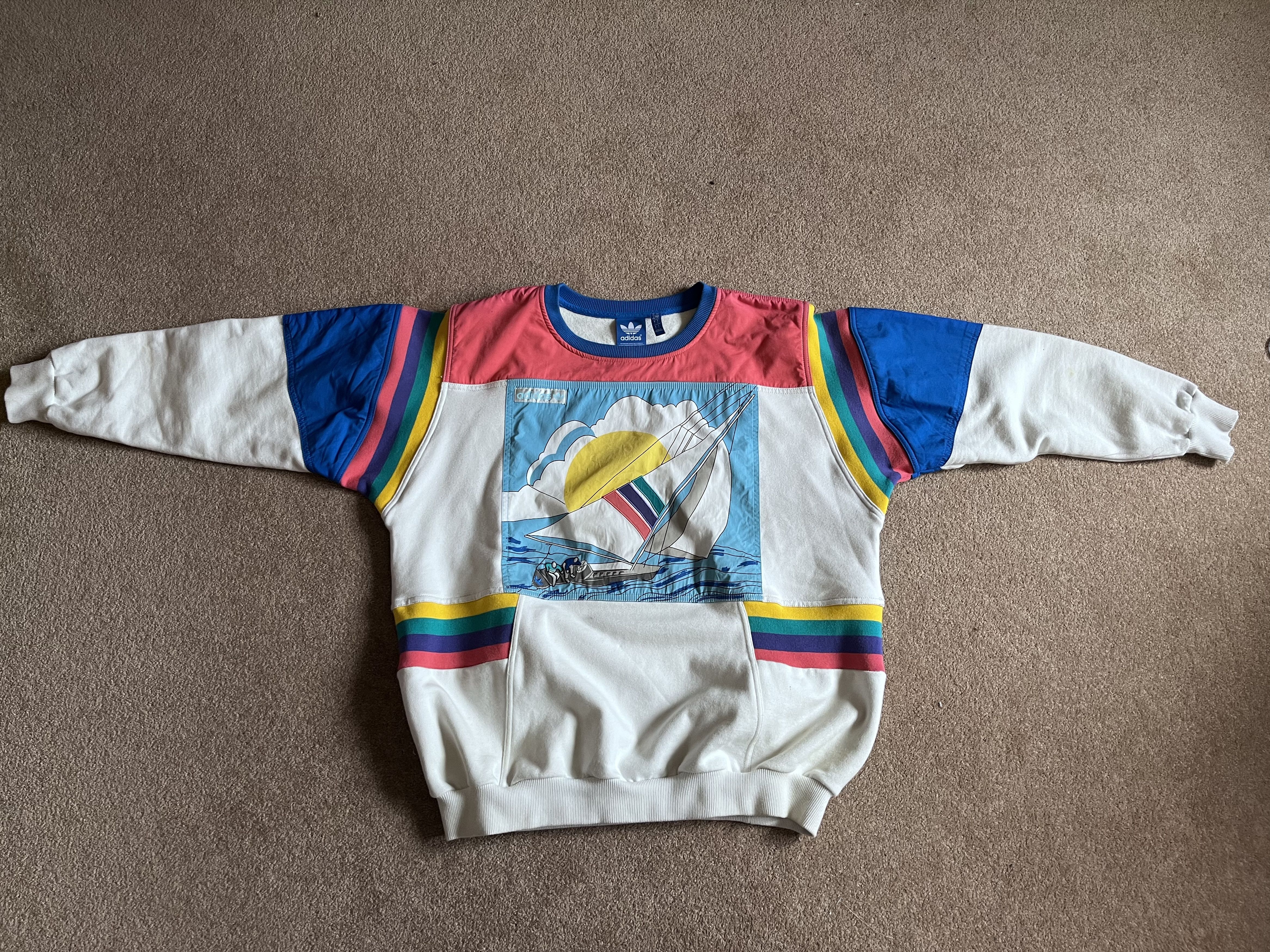 Adidas Sailing Sweatshirt Grailed