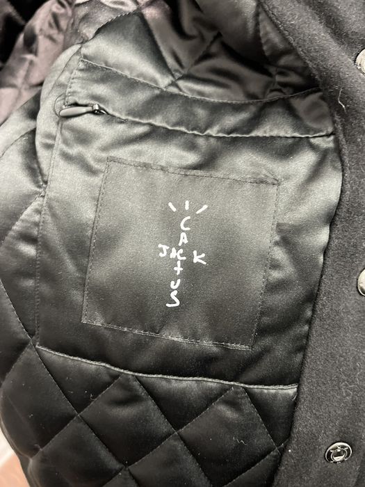 travis scott fragment varsity jacket
