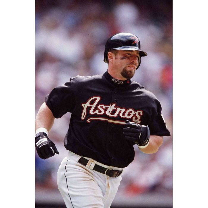 Houston Astros Jeff Bagwell #5 Retro Classic Baseball Mens XL