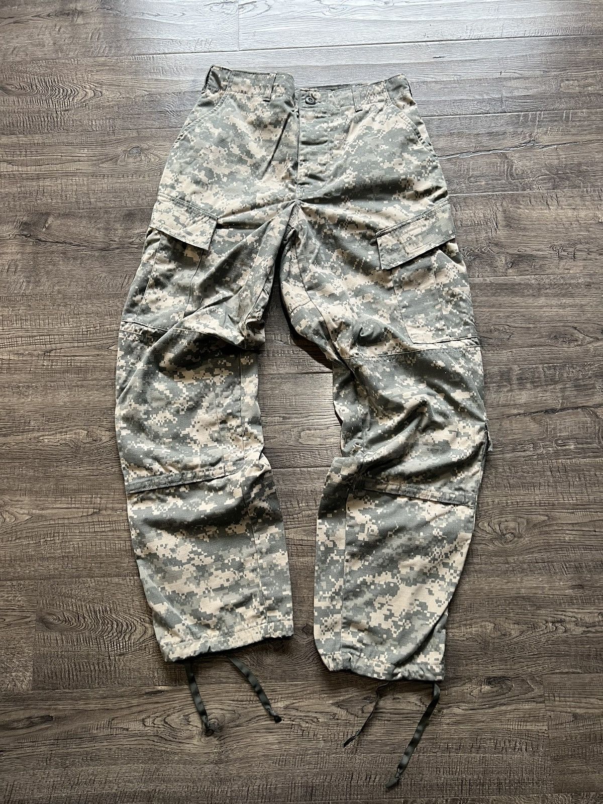 Military US Military Digital Camo Adjustable Tactical Army Pants Grailed