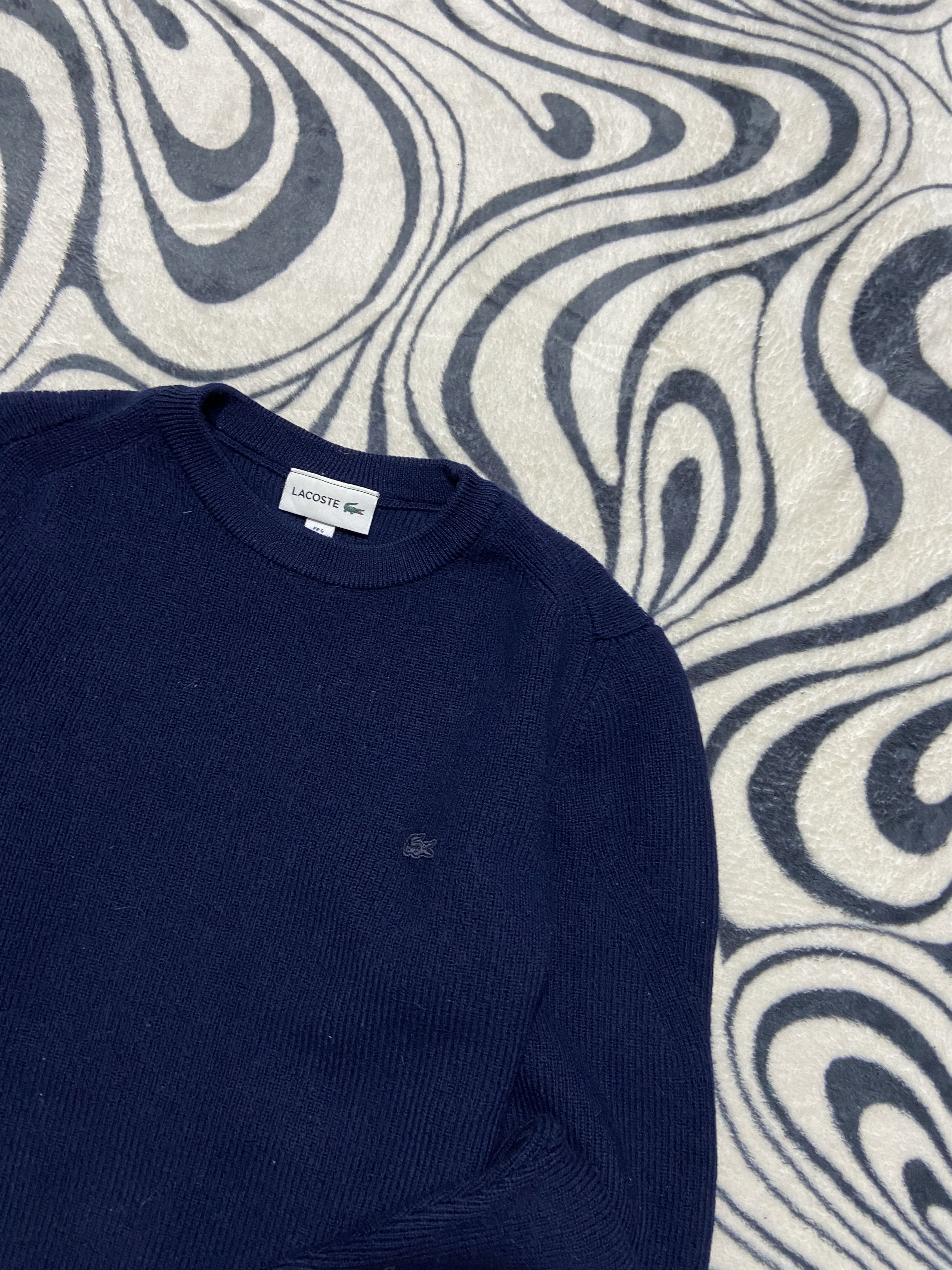 Lacoste × Vintage Lacoste Mens Knit Sweater Knitwear Size US M / EU 48-50 / 2 - 2 Thumbnail