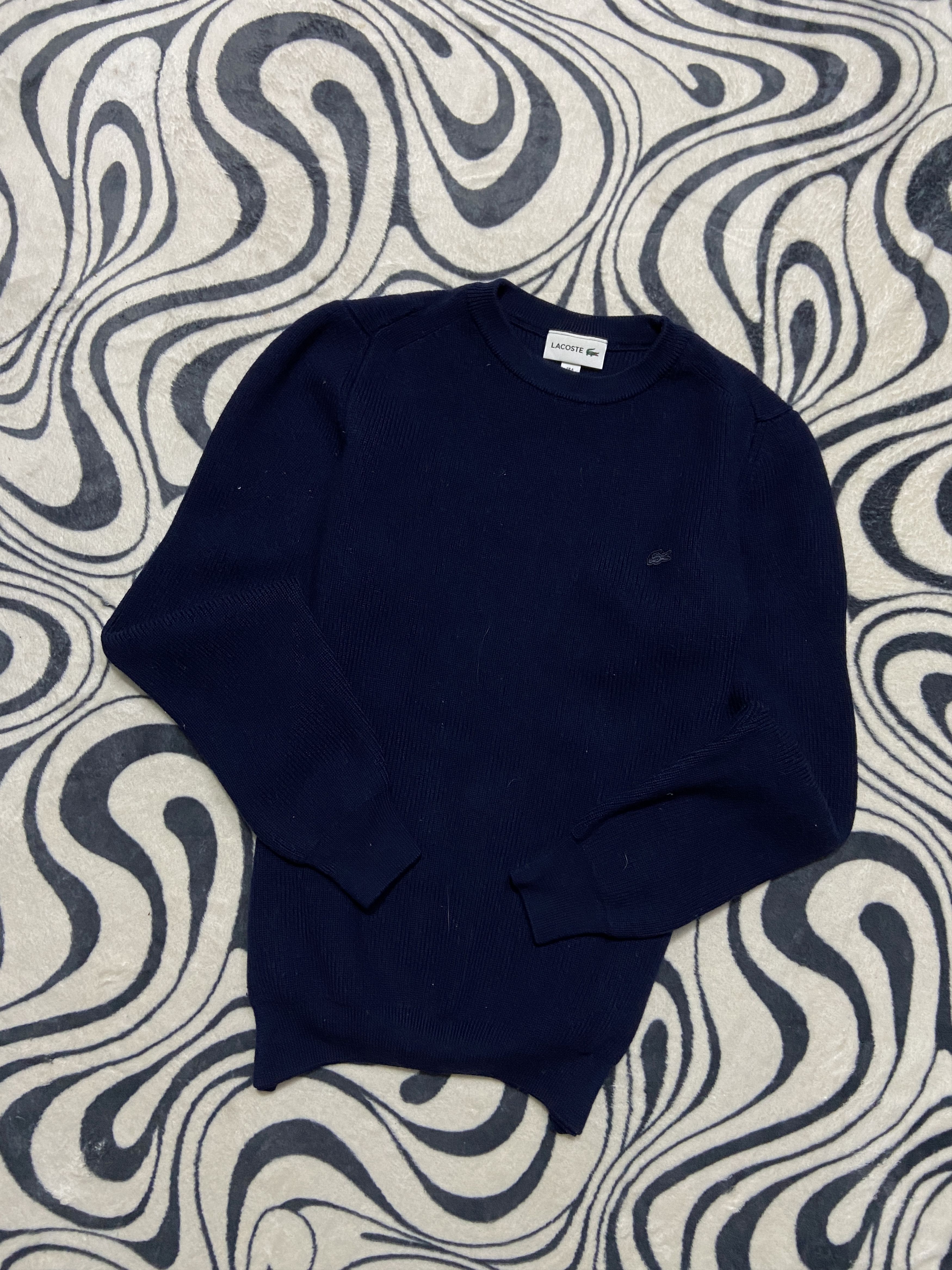 Lacoste × Vintage Lacoste Mens Knit Sweater Knitwear Size US M / EU 48-50 / 2 - 1 Thumbnail