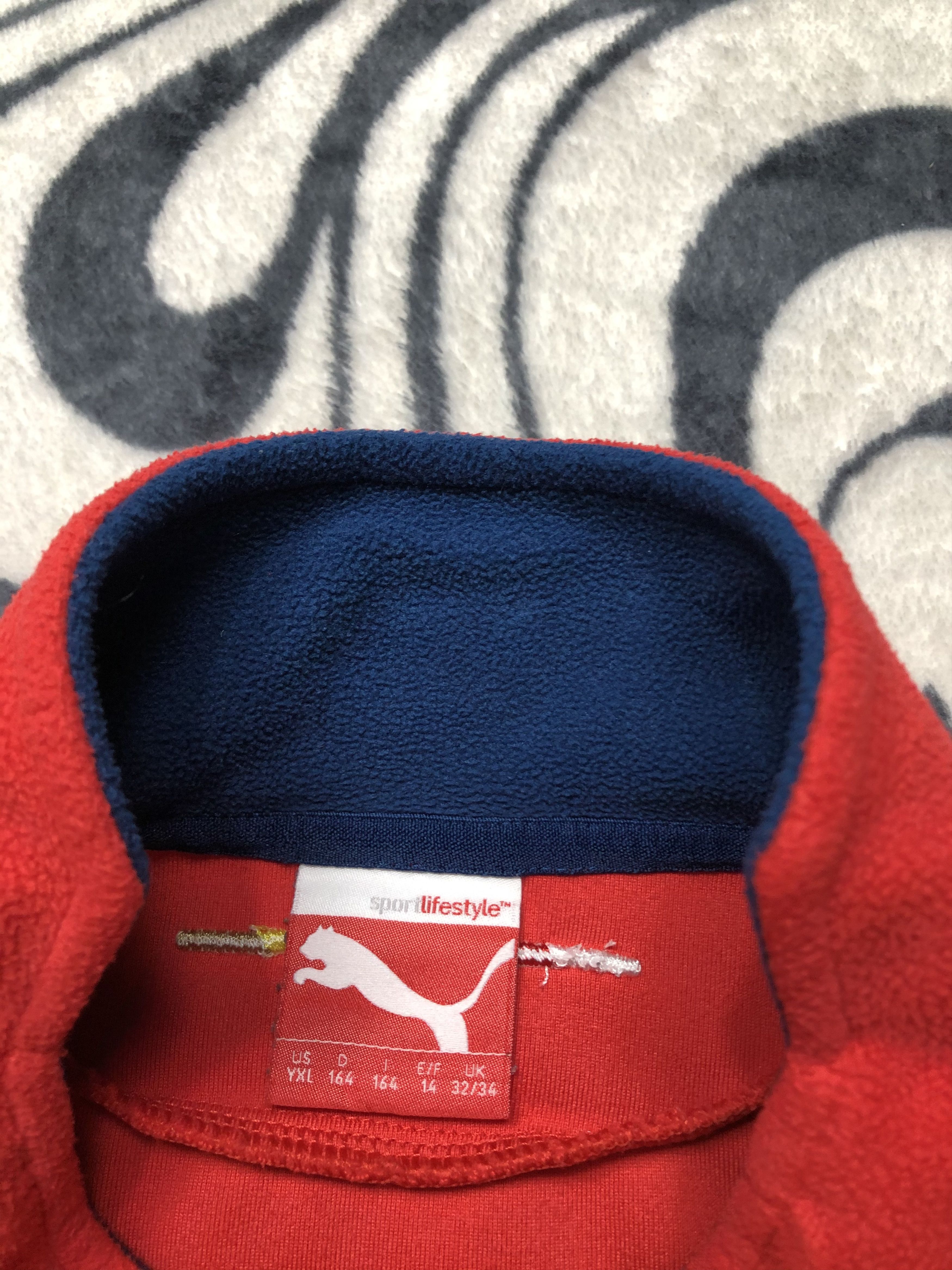 ARSNL Puma Arsenal Fly Emirates 1/4 Zip Fleece Jacket Size US XS / EU 42 / 0 - 6 Thumbnail