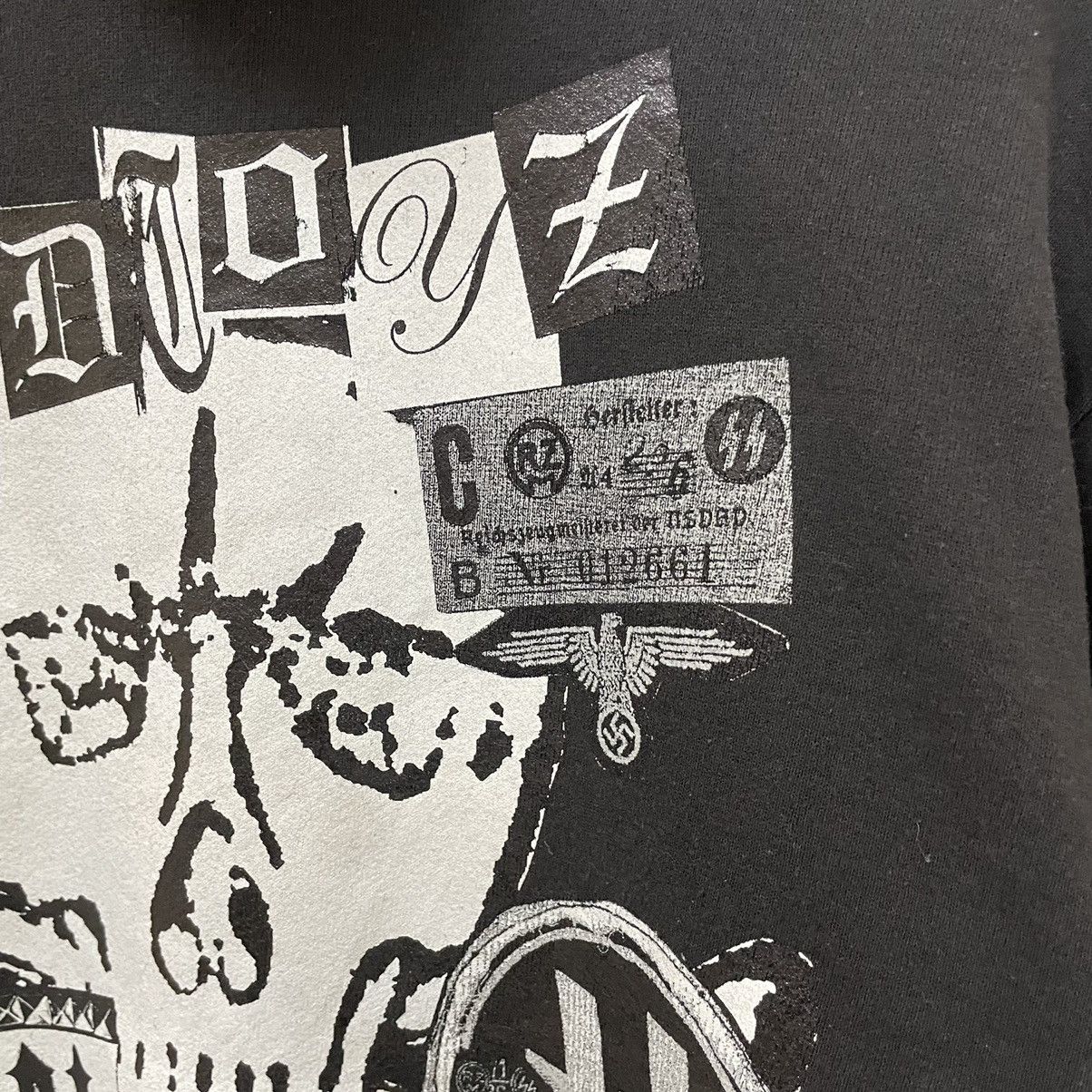 Hysteric Glamour × Japanese Brand × Seditionaries 💥VTG MAD TOYZ ZIPPER HOODIE PUNK ZORLAC Size US M / EU 48-50 / 2 - 11 Thumbnail