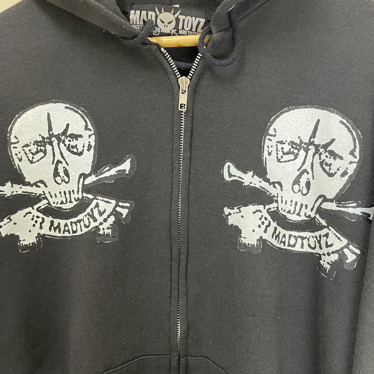 Hysteric Glamour × Japanese Brand × Seditionaries 💥VTG MAD TOYZ ZIPPER HOODIE PUNK ZORLAC Size US M / EU 48-50 / 2 - 9 Thumbnail