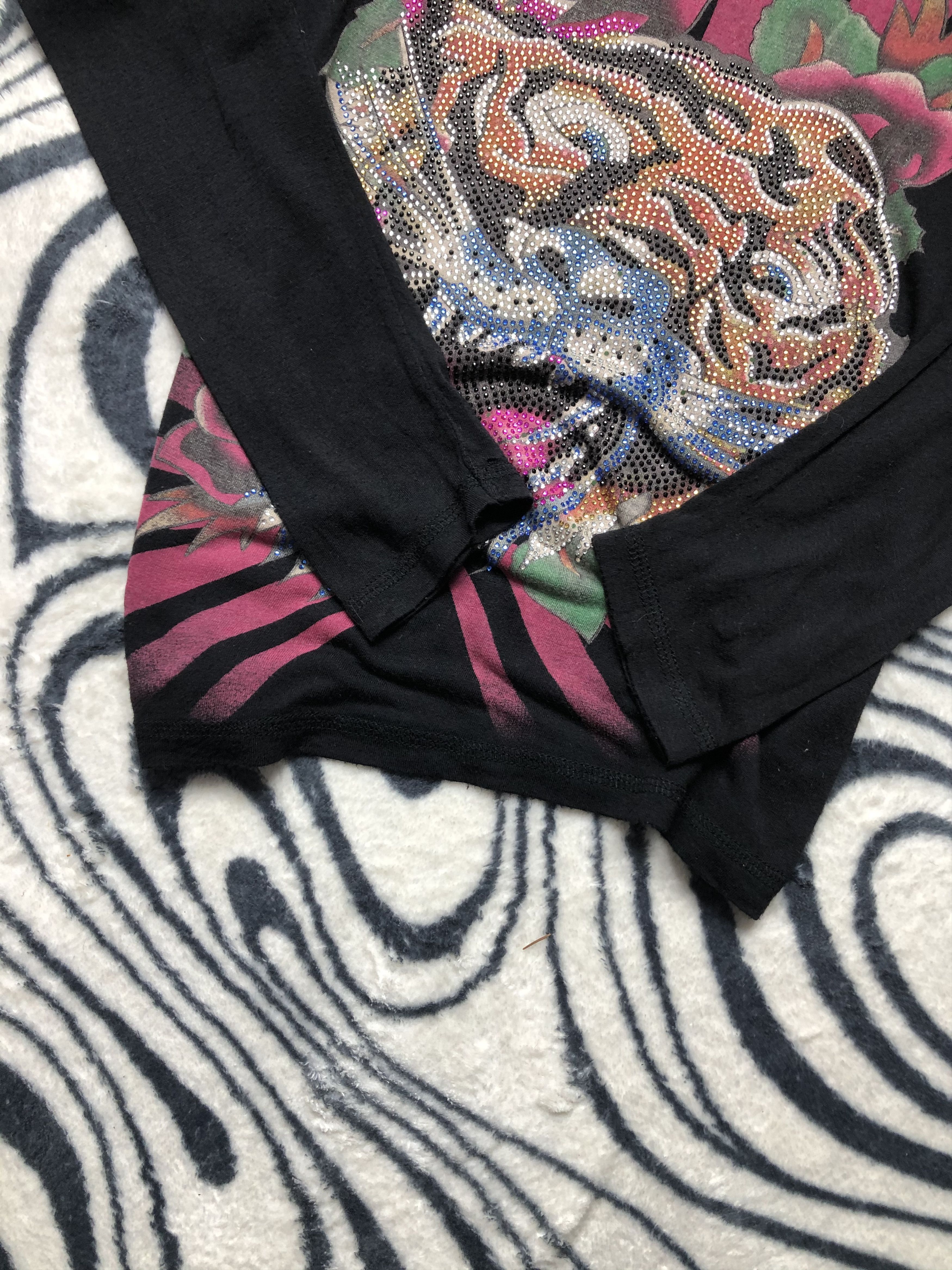 Christian Audigier Ed Hardy by Christian Audigier Womens Thin Hoodie Size M / US 6-8 / IT 42-44 - 3 Thumbnail
